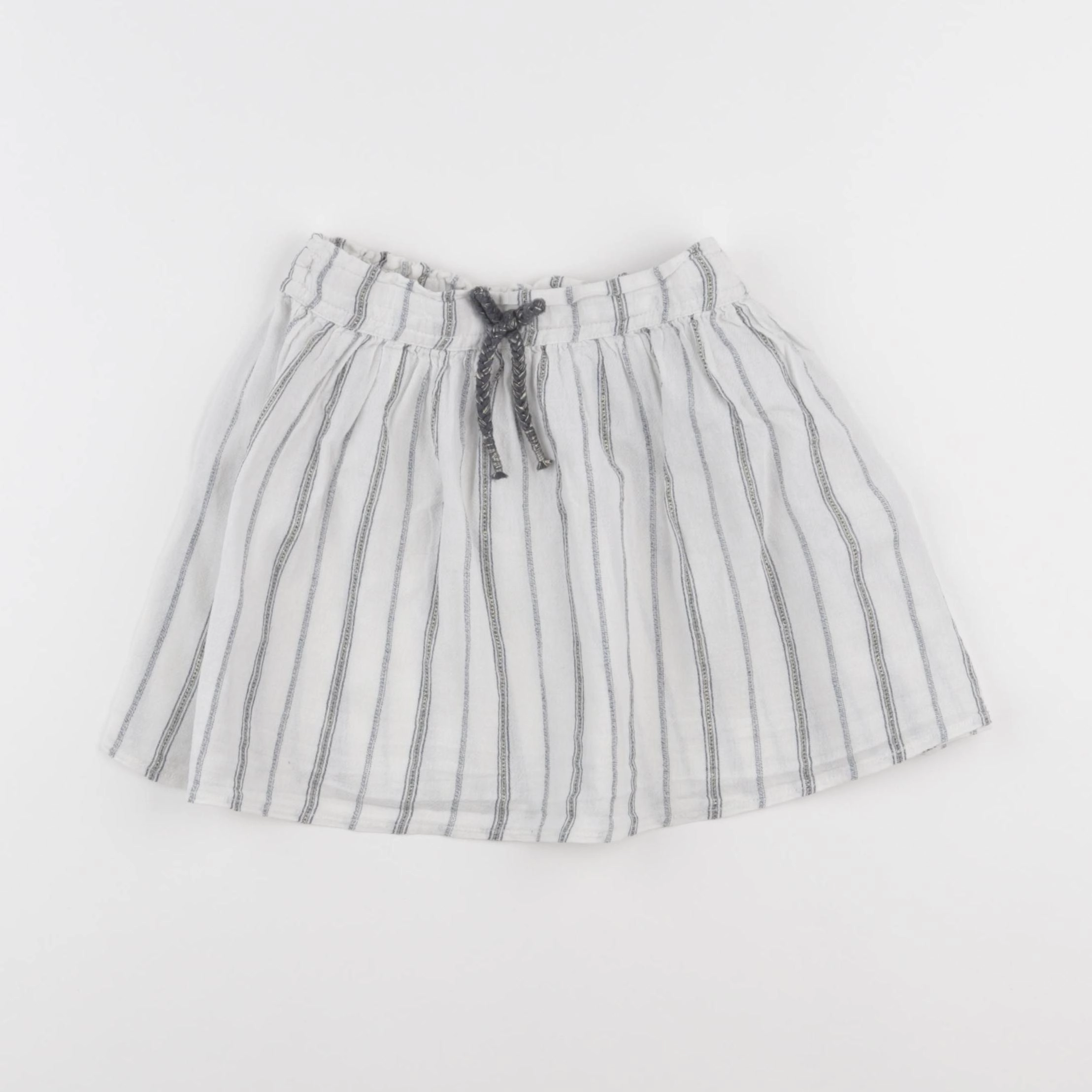 Vertbaudet - jupe bleu, argent - 5 ans