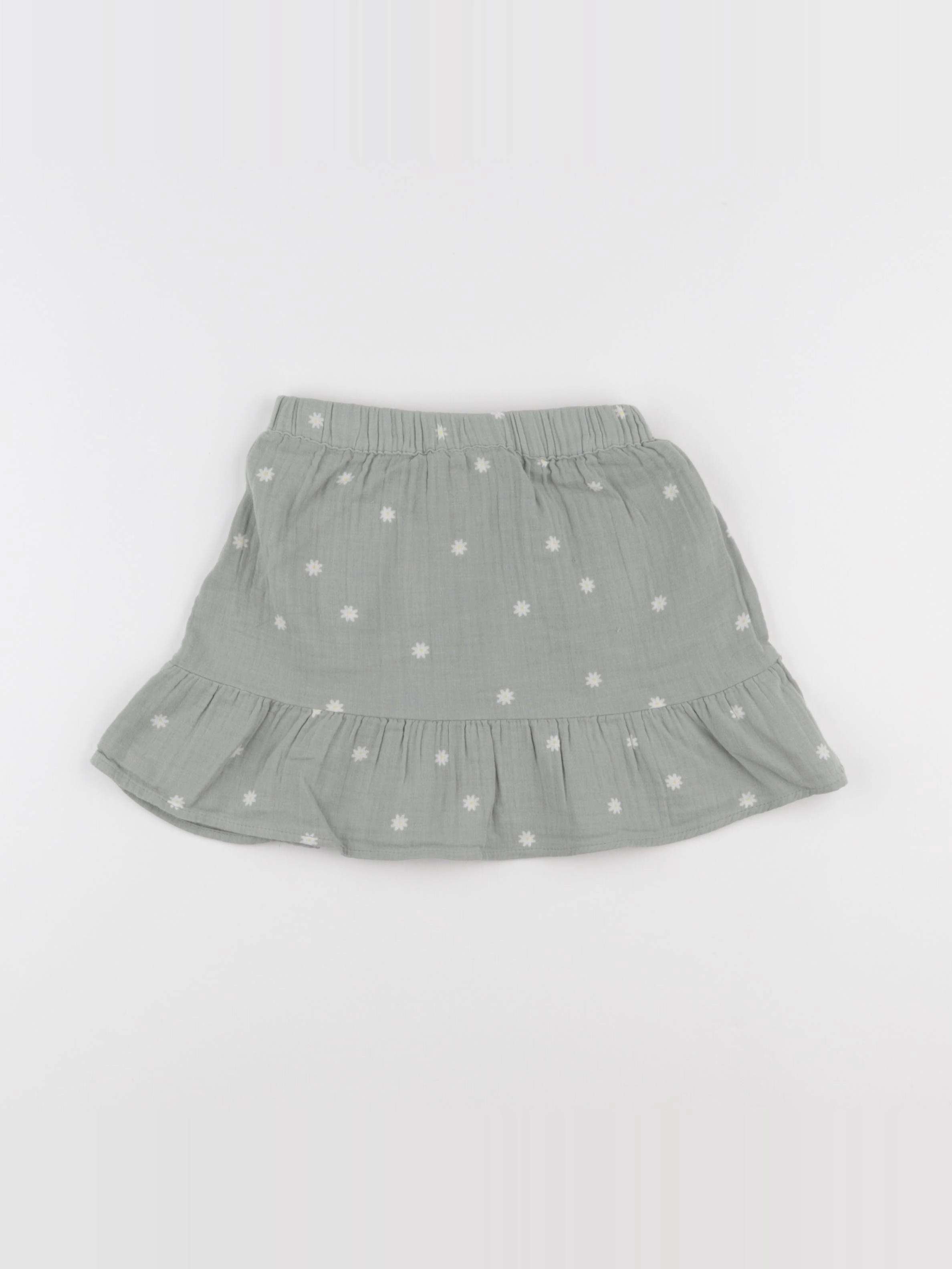 Vertbaudet - jupe vert - 6 ans