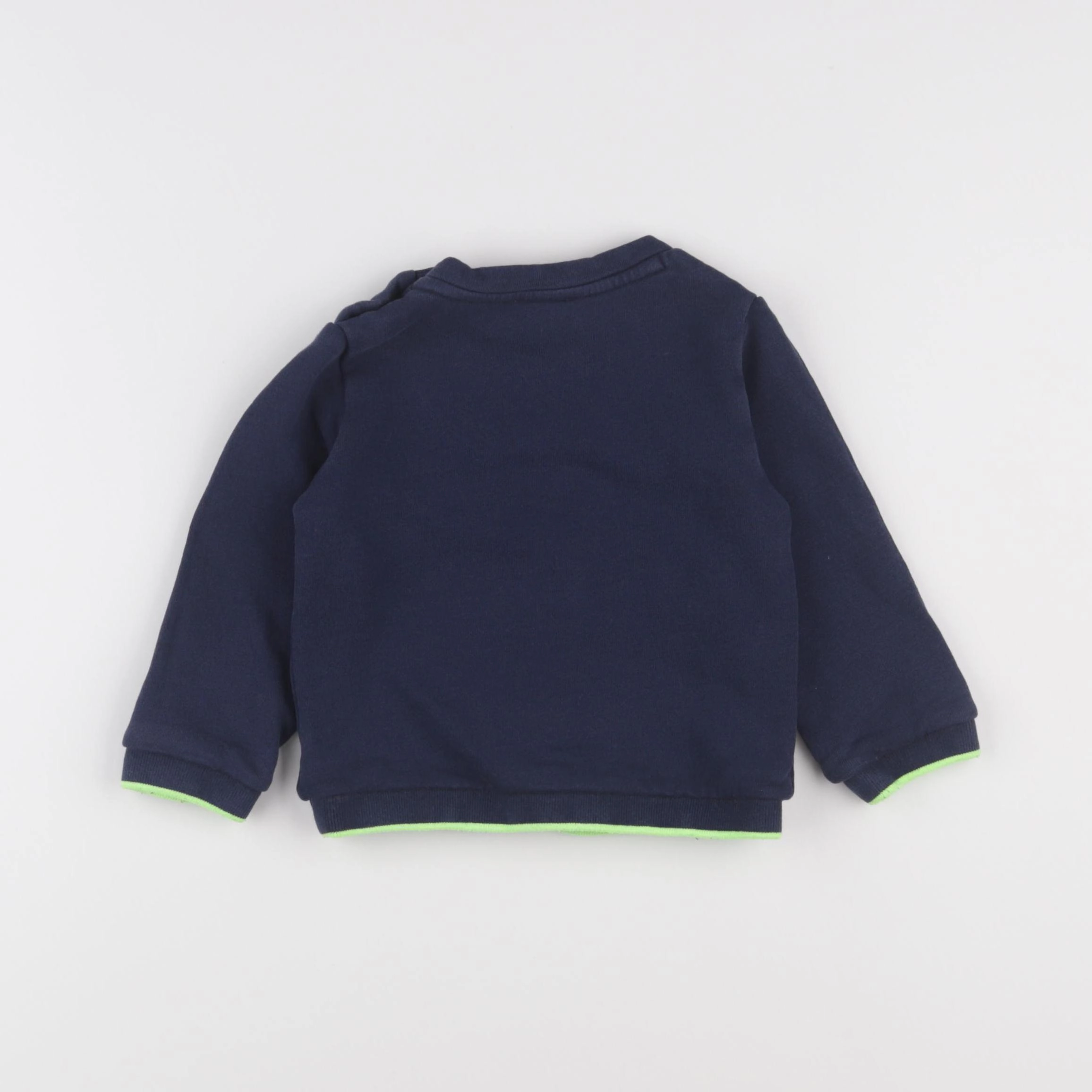 Jacadi - sweat bleu - 24 mois