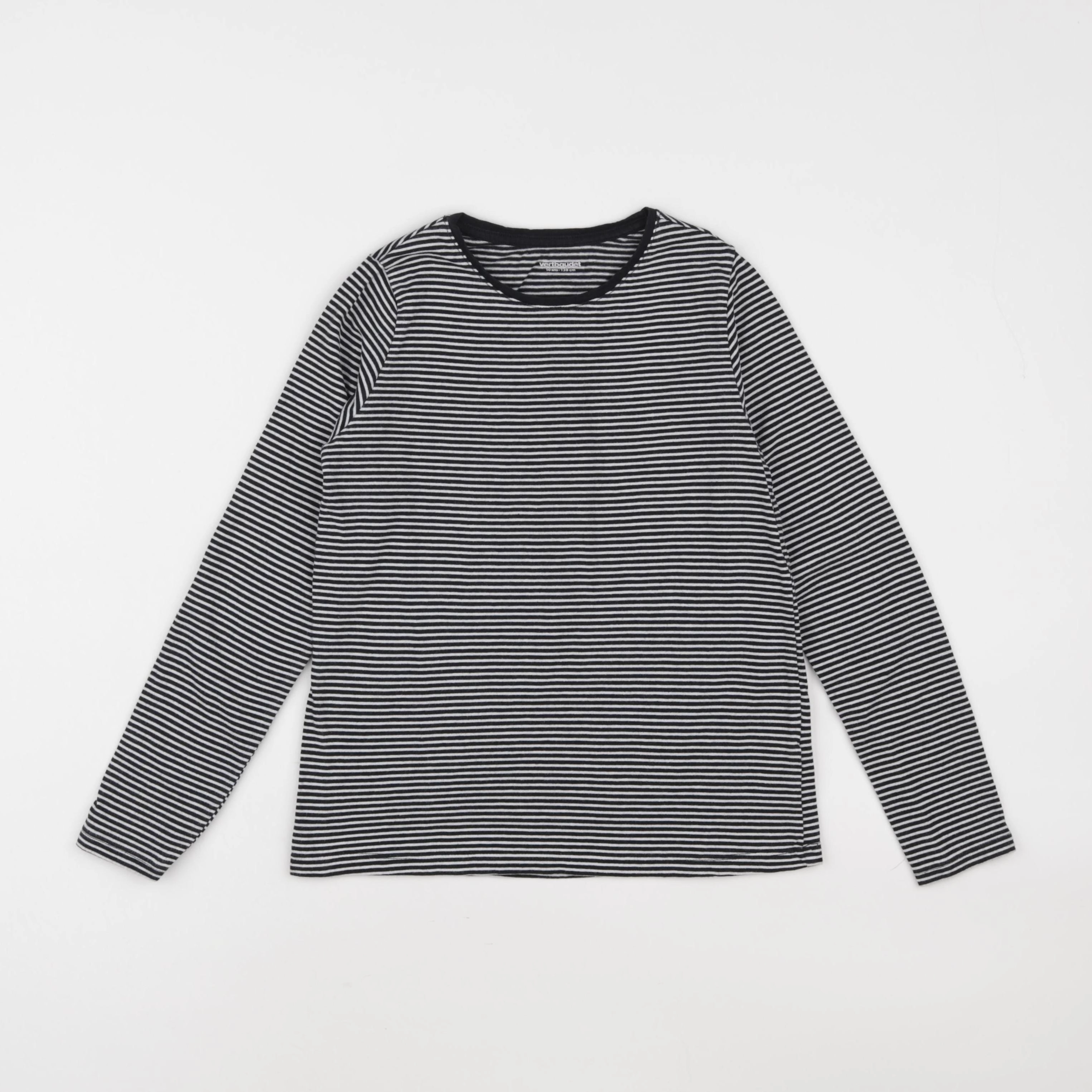 Vertbaudet - tee-shirt noir - 10 ans