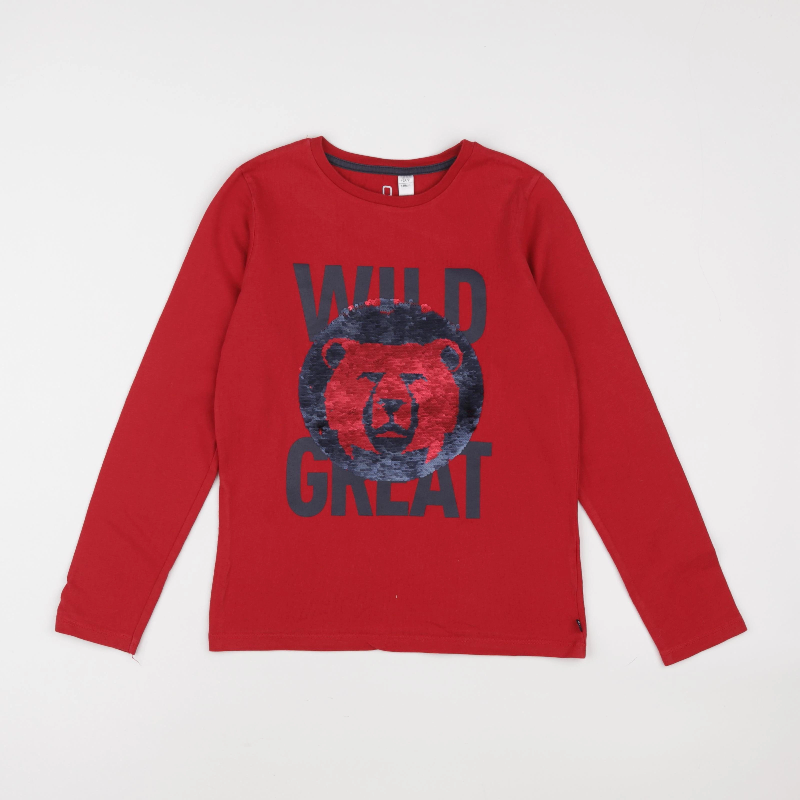 Okaidi - tee-shirt rouge - 10 ans