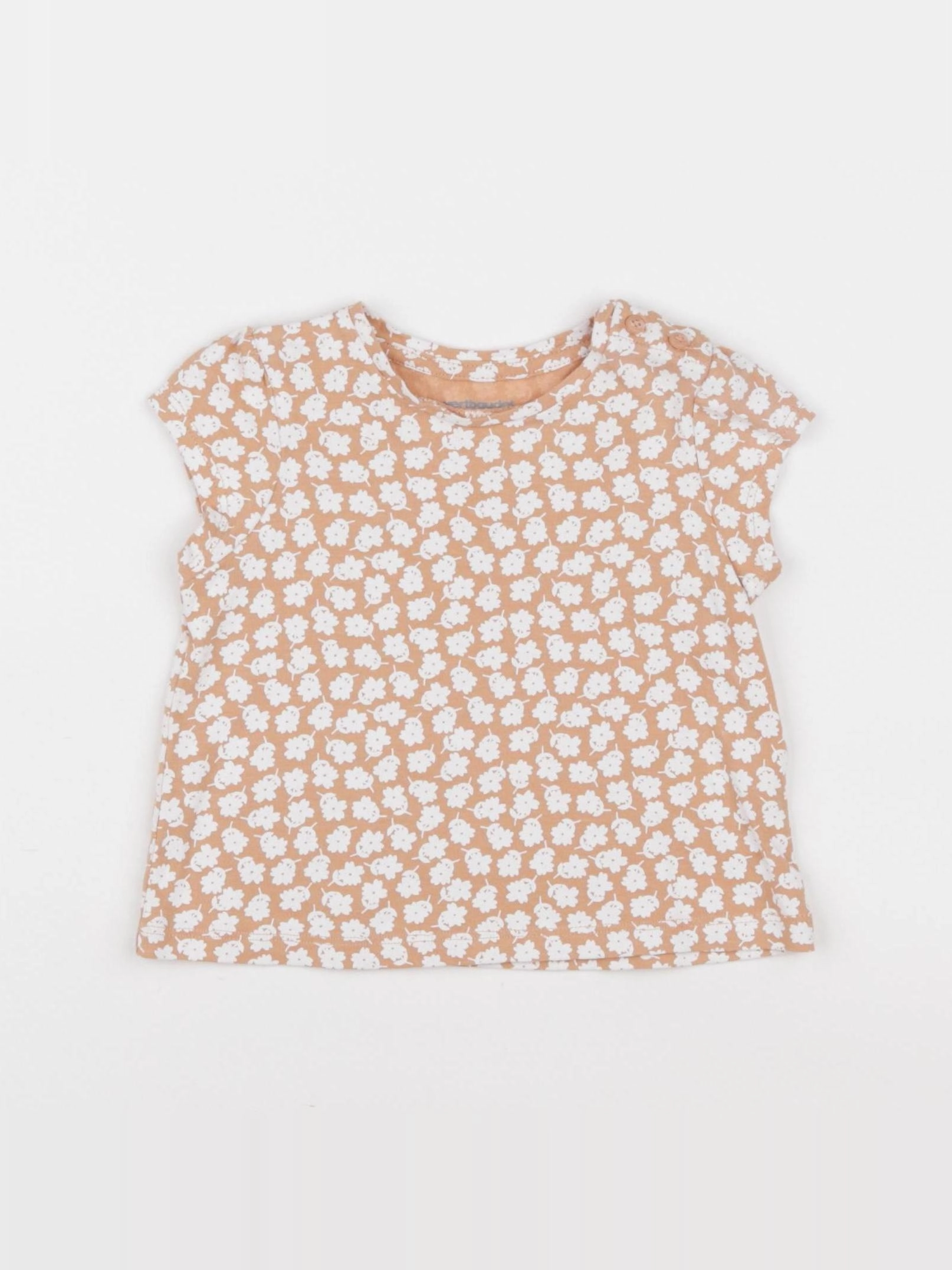 Vertbaudet - tee-shirt rose - 9 mois