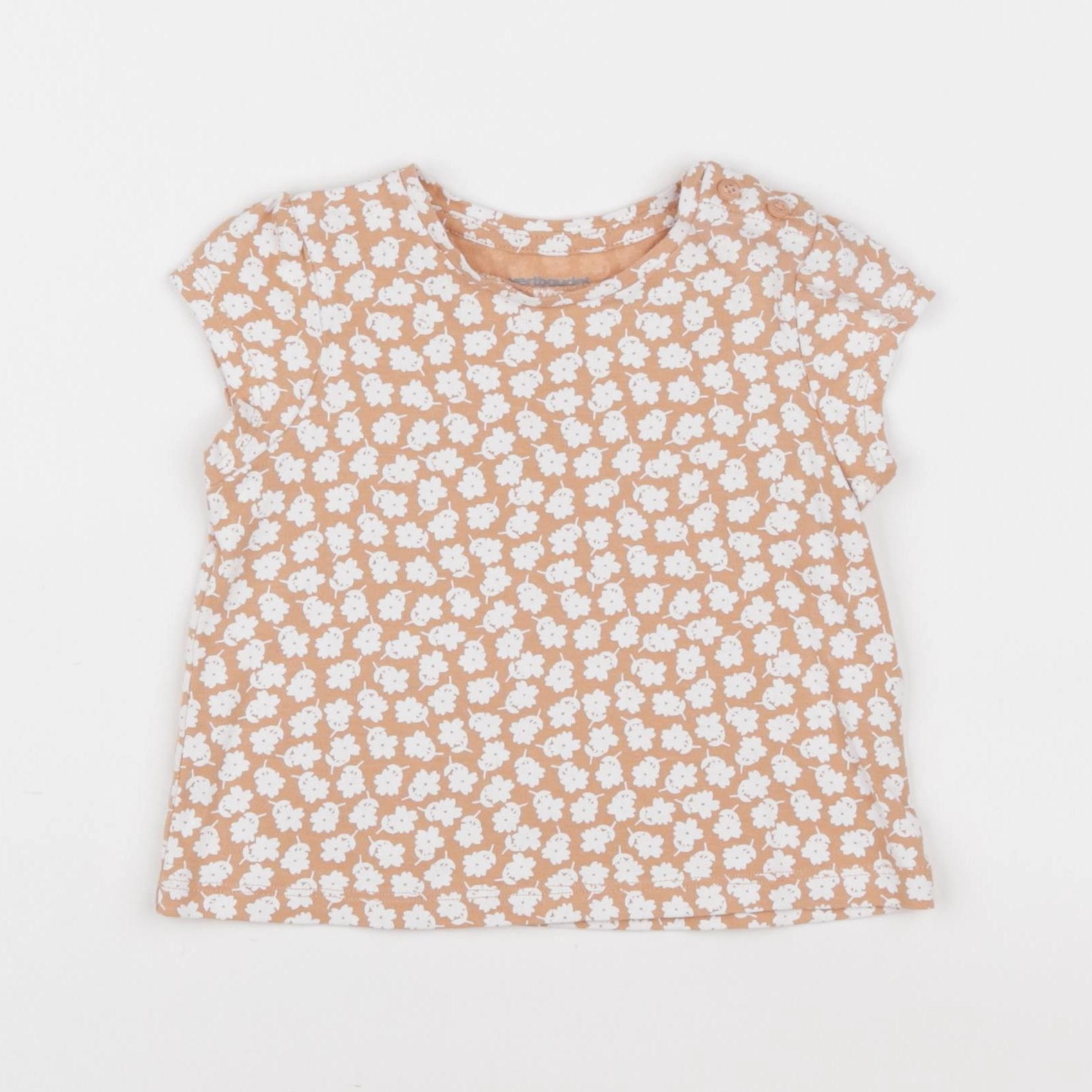 Vertbaudet - tee-shirt rose - 9 mois