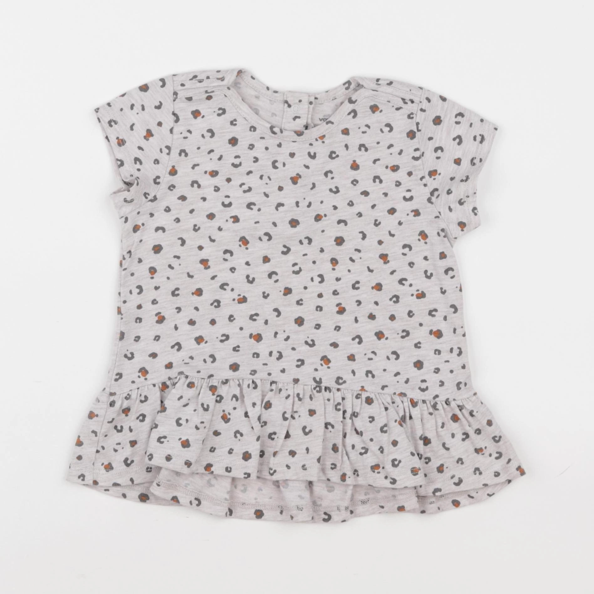 Vertbaudet - robe gris - 24 mois
