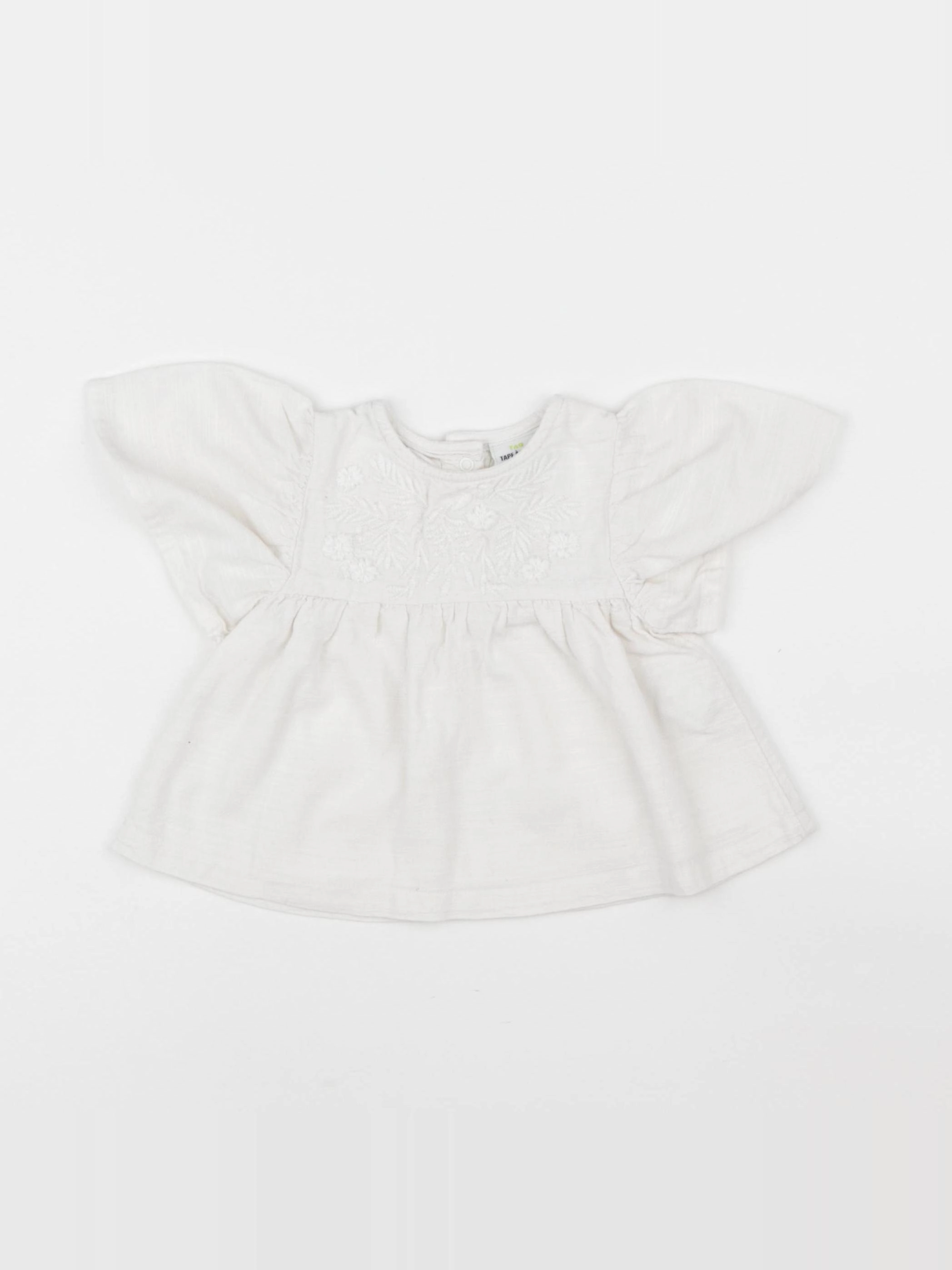 Tape à l'oeil - blouse blanc - 6 mois