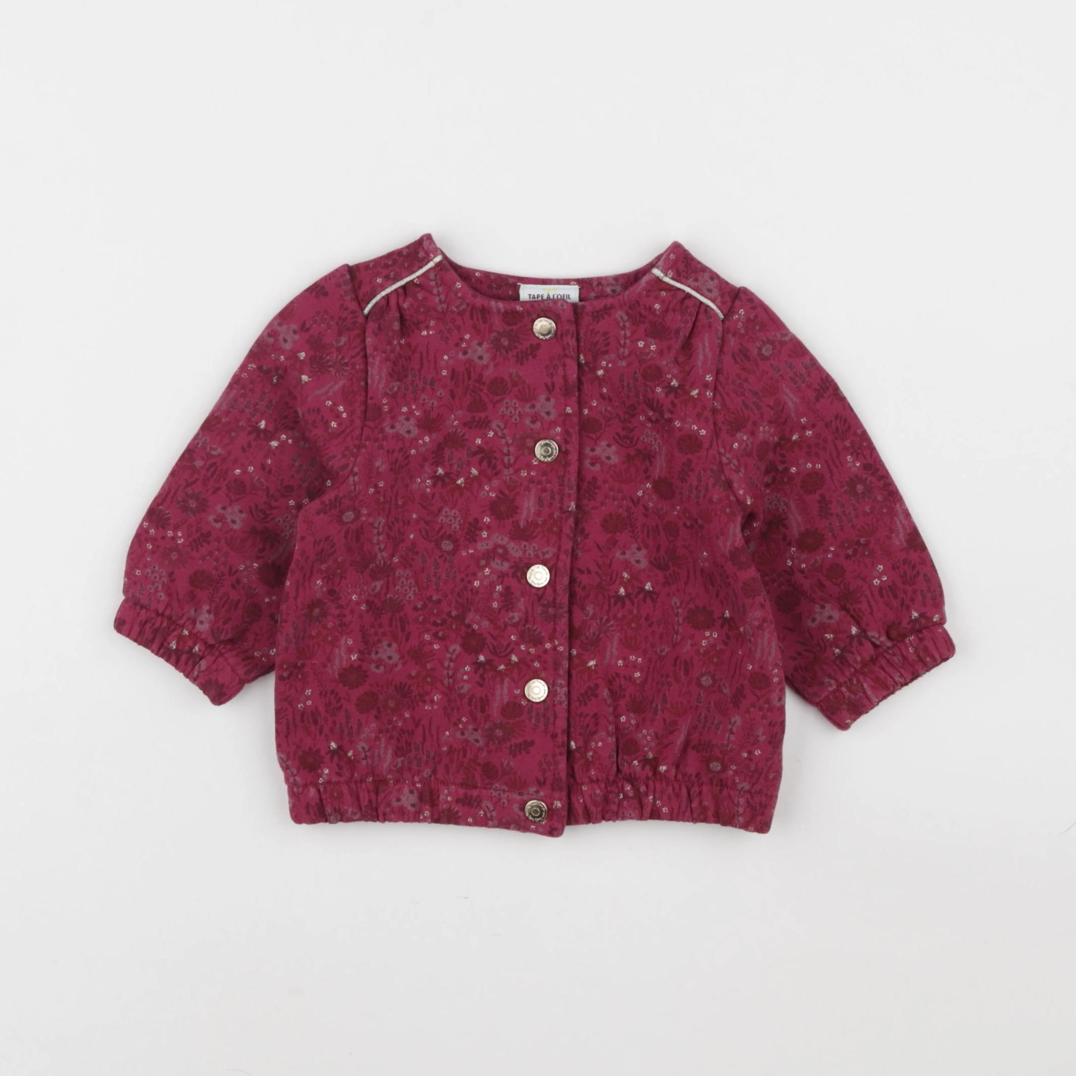 Tape à l'oeil - sweat rose - 6 mois