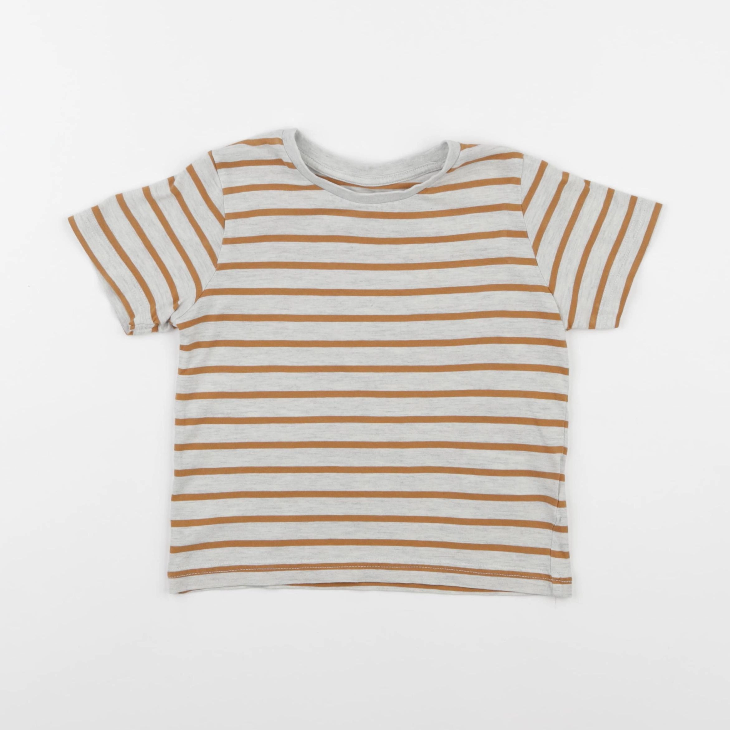 Vertbaudet - tee-shirt gris - 4 ans