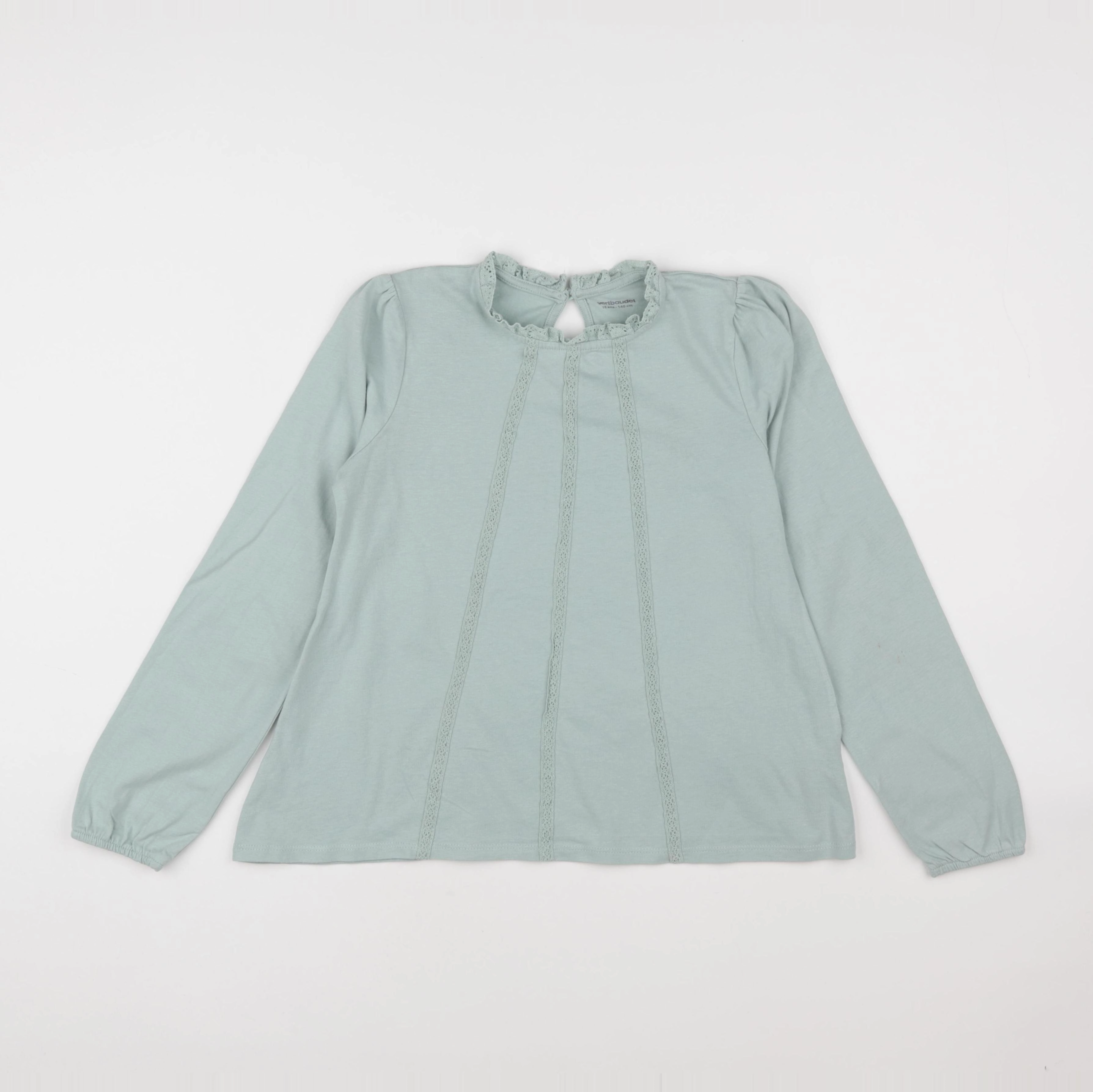Vertbaudet - tee-shirt vert - 10 ans
