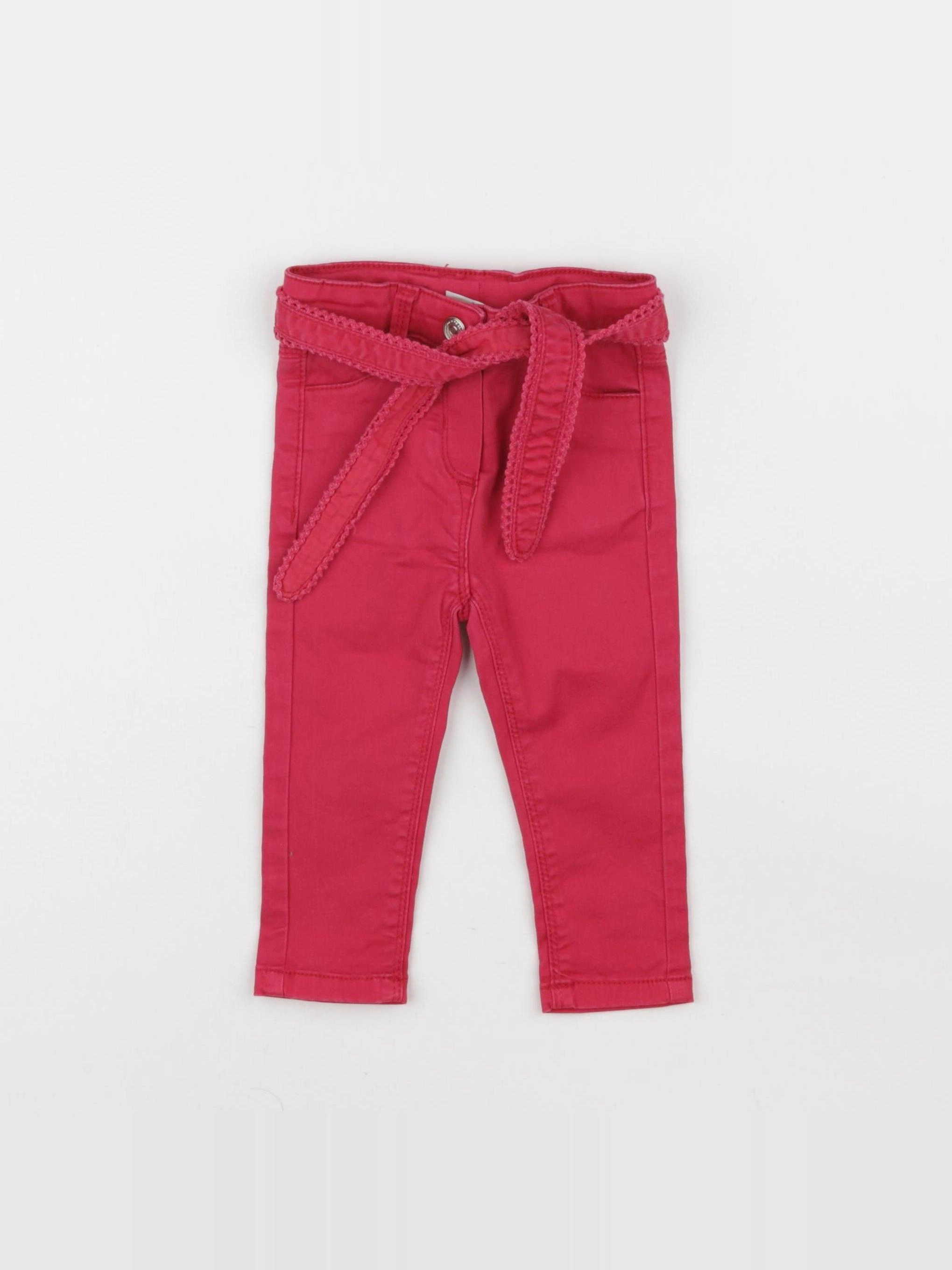 Tape à l'oeil - pantalon rouge - 6 mois