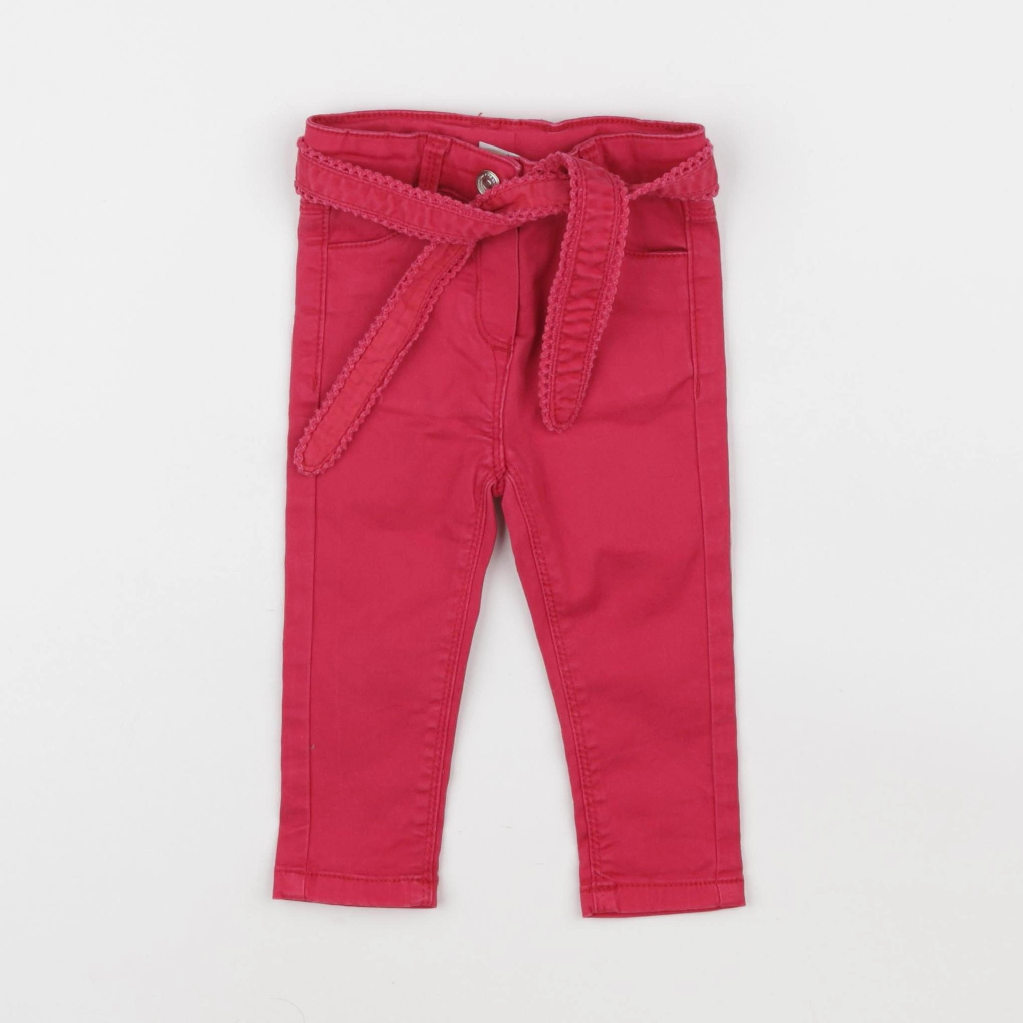 Tape à l'oeil - pantalon rouge - 6 mois