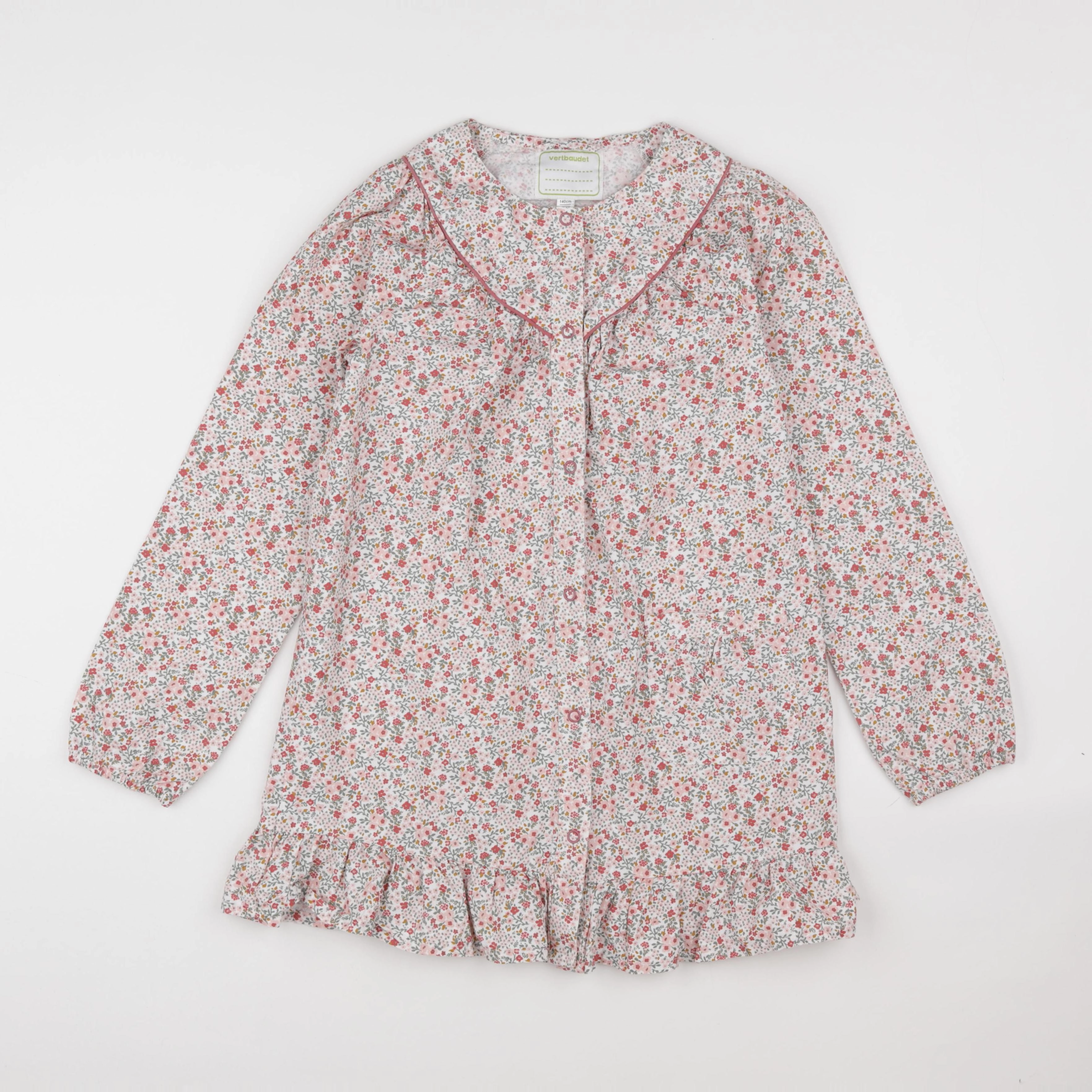 Vertbaudet - chemise multicolore - 10 ans