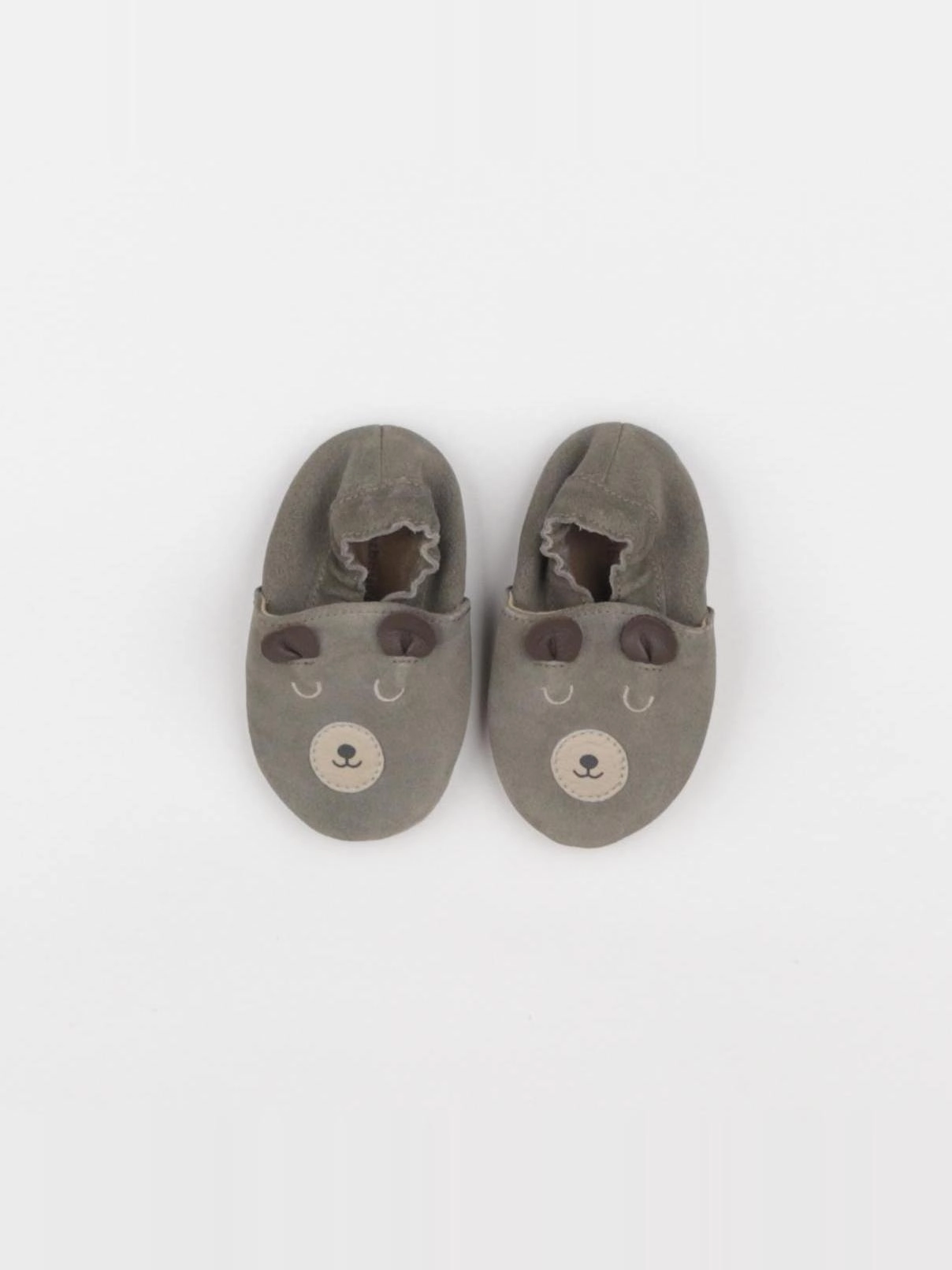 Vertbaudet - chaussons vert - 6/12 mois