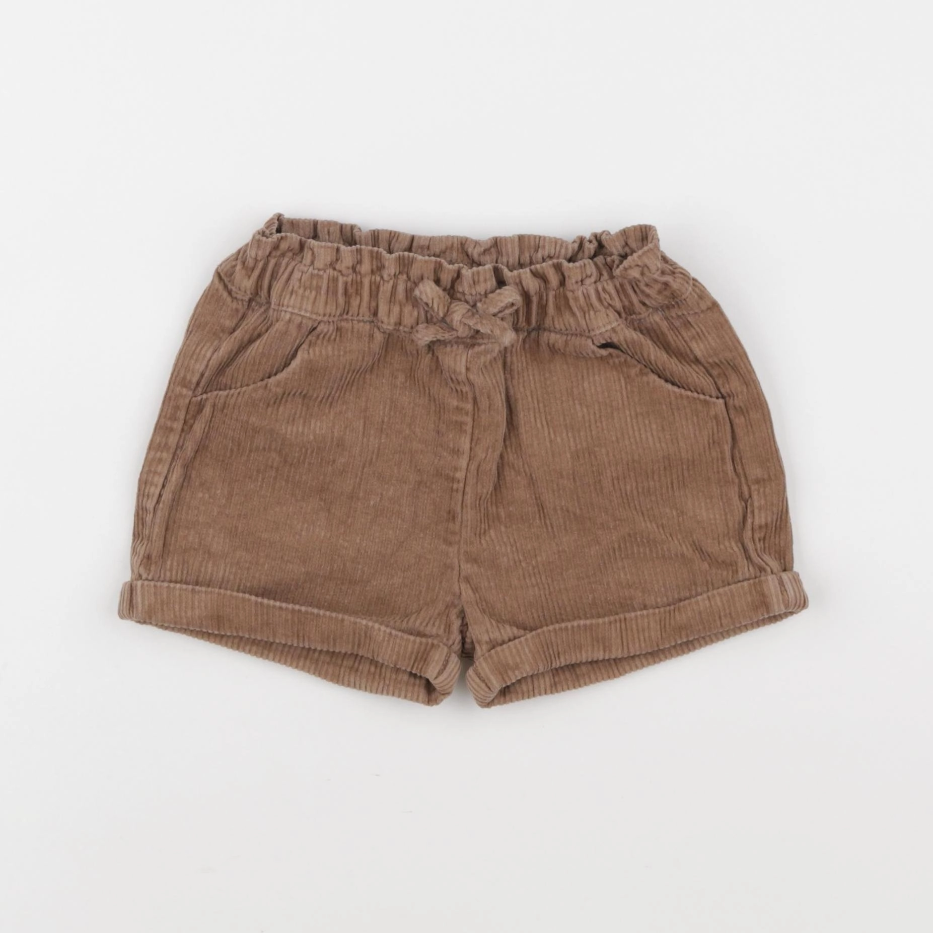 Vertbaudet - short marron - 3 ans