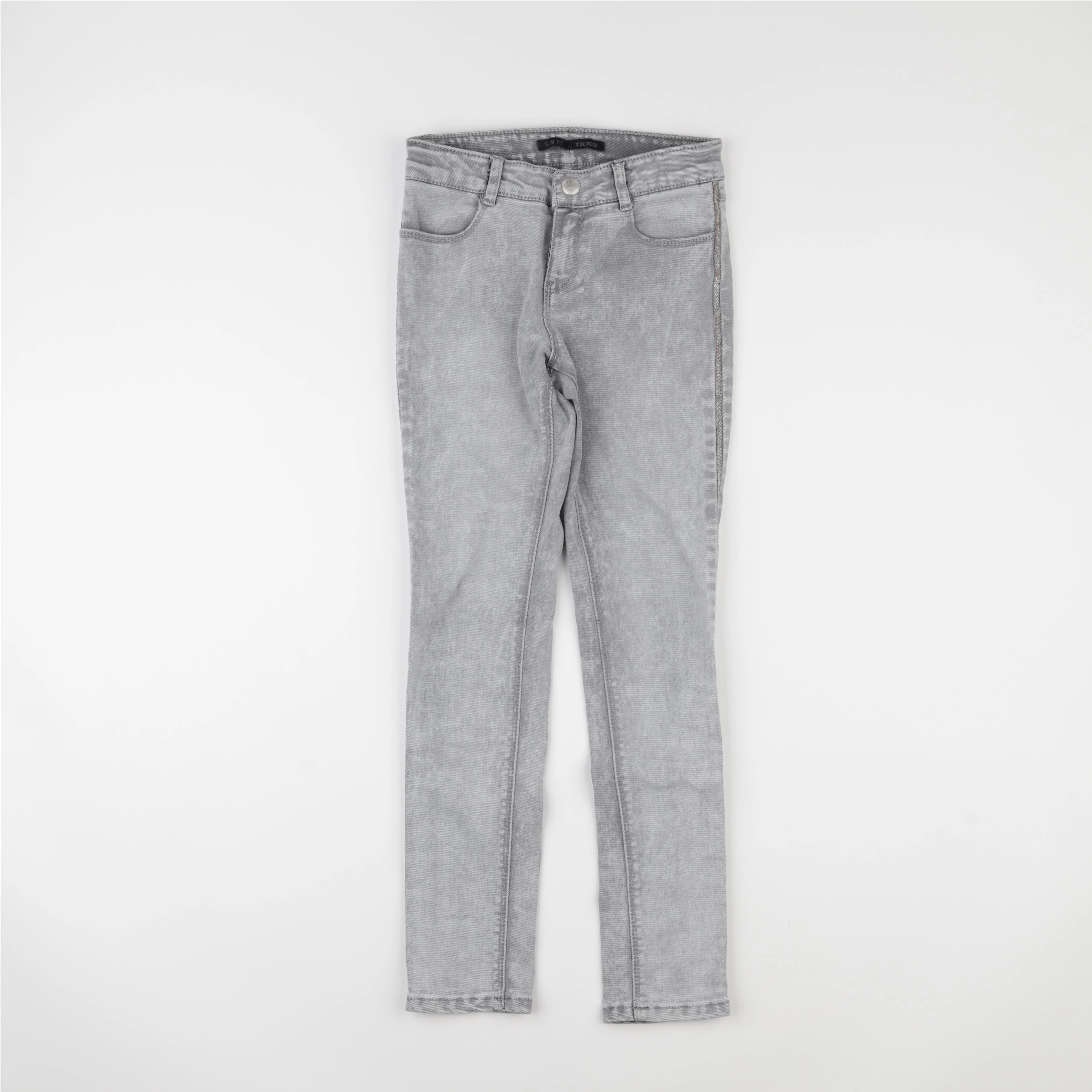 IKKS - jean gris - 12 ans