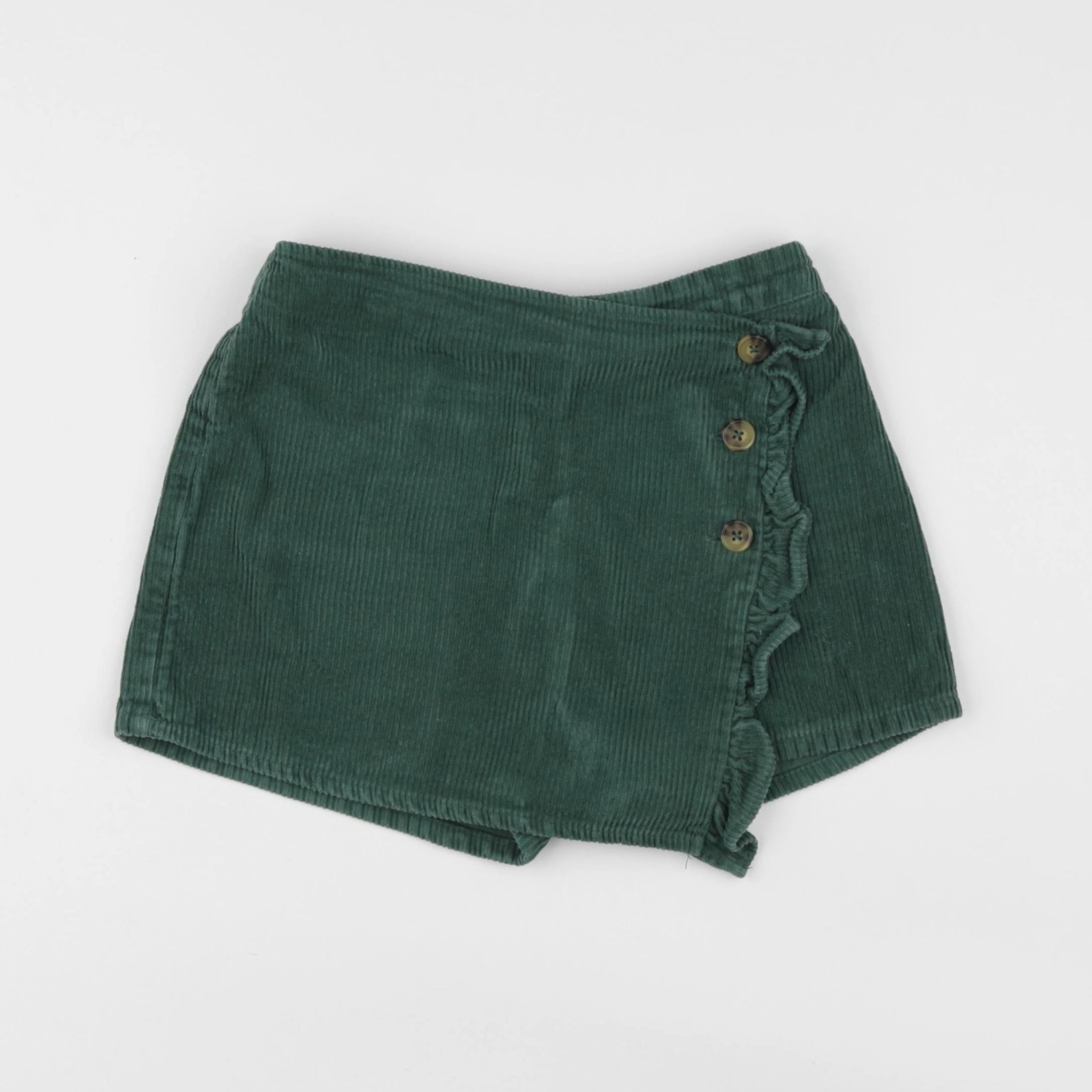 Vertbaudet - jupe short vert - 8 ans