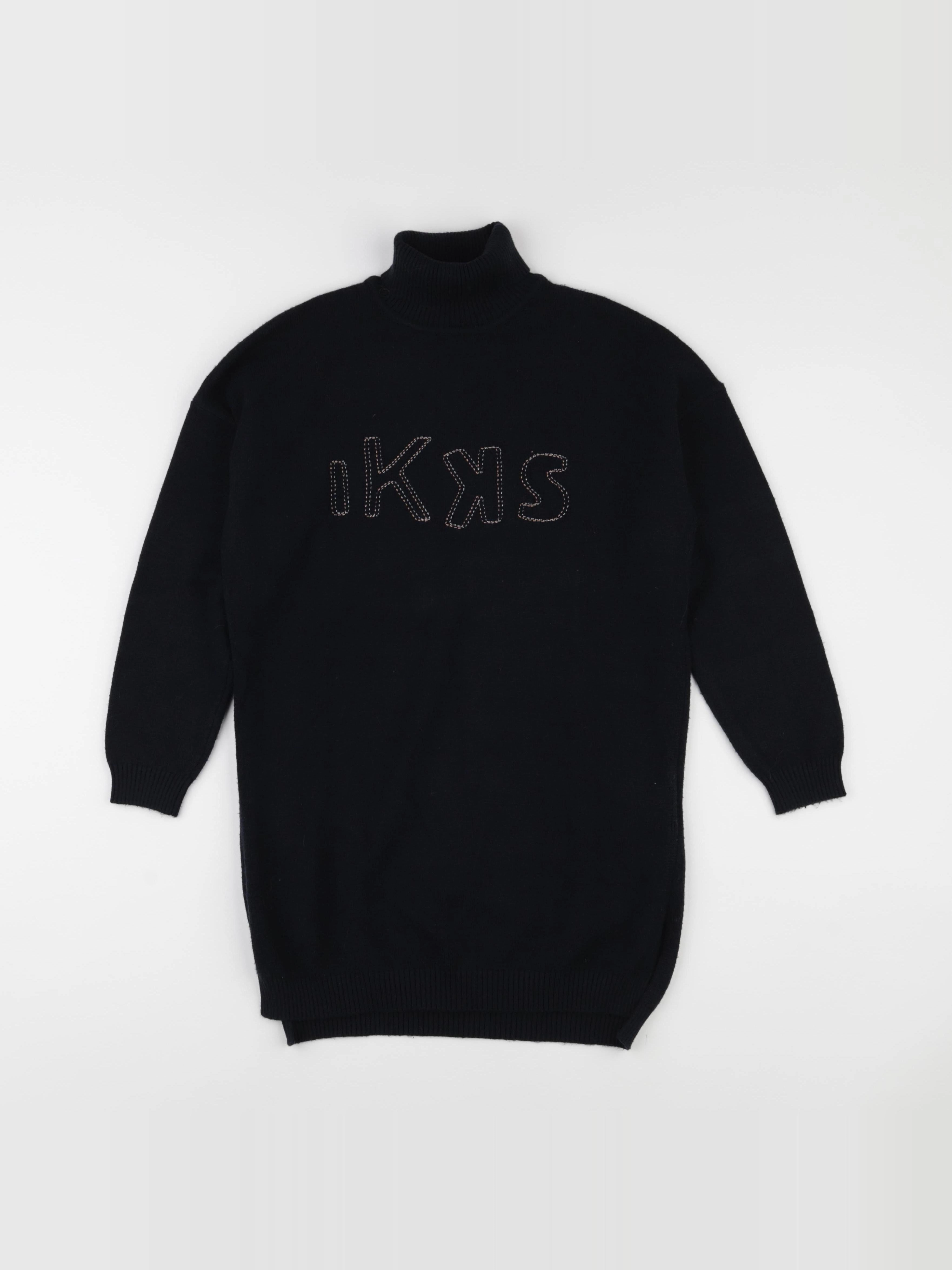 IKKS - robe noir - 10 ans