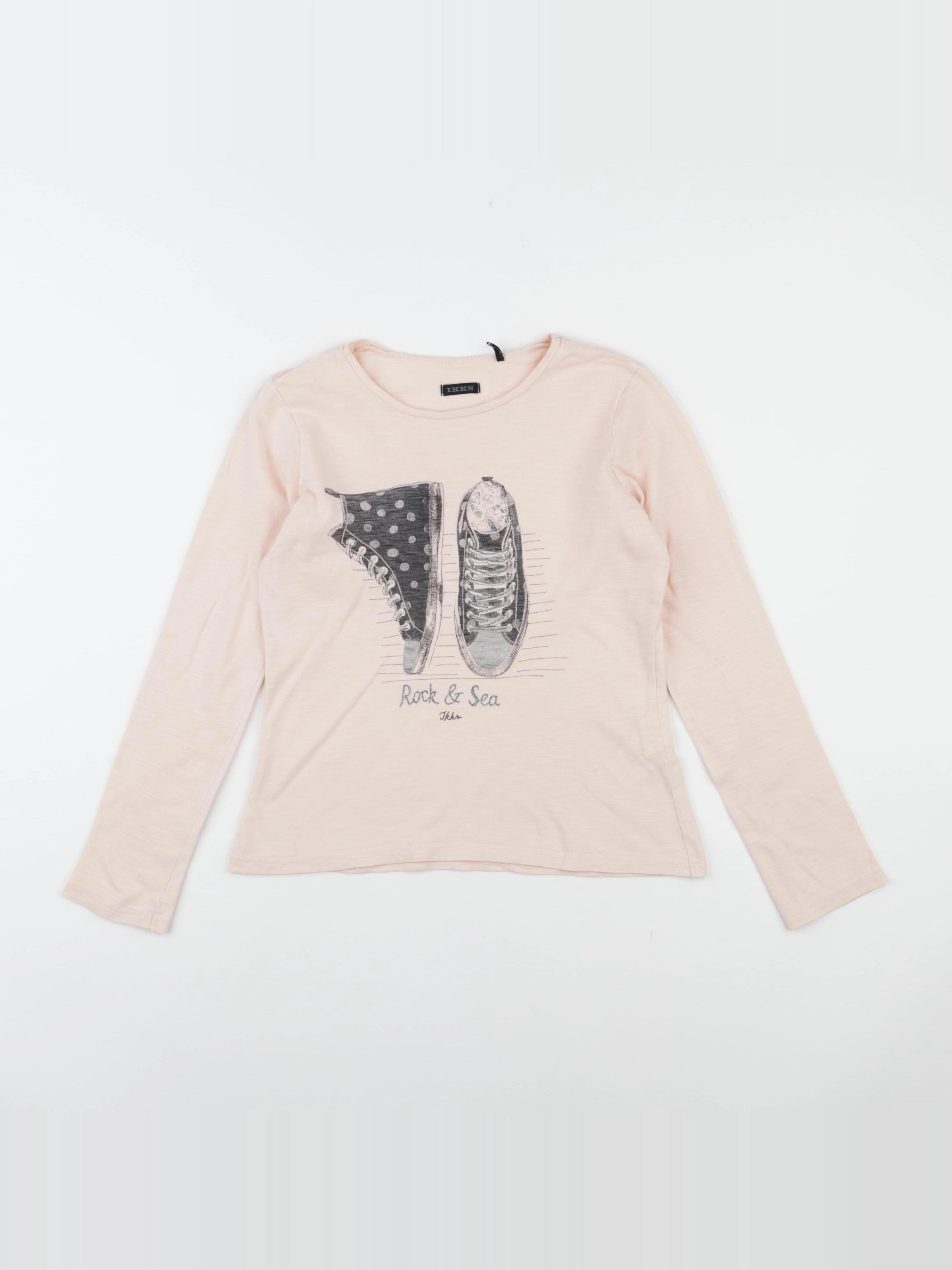 IKKS - tee-shirt rose - 10 ans