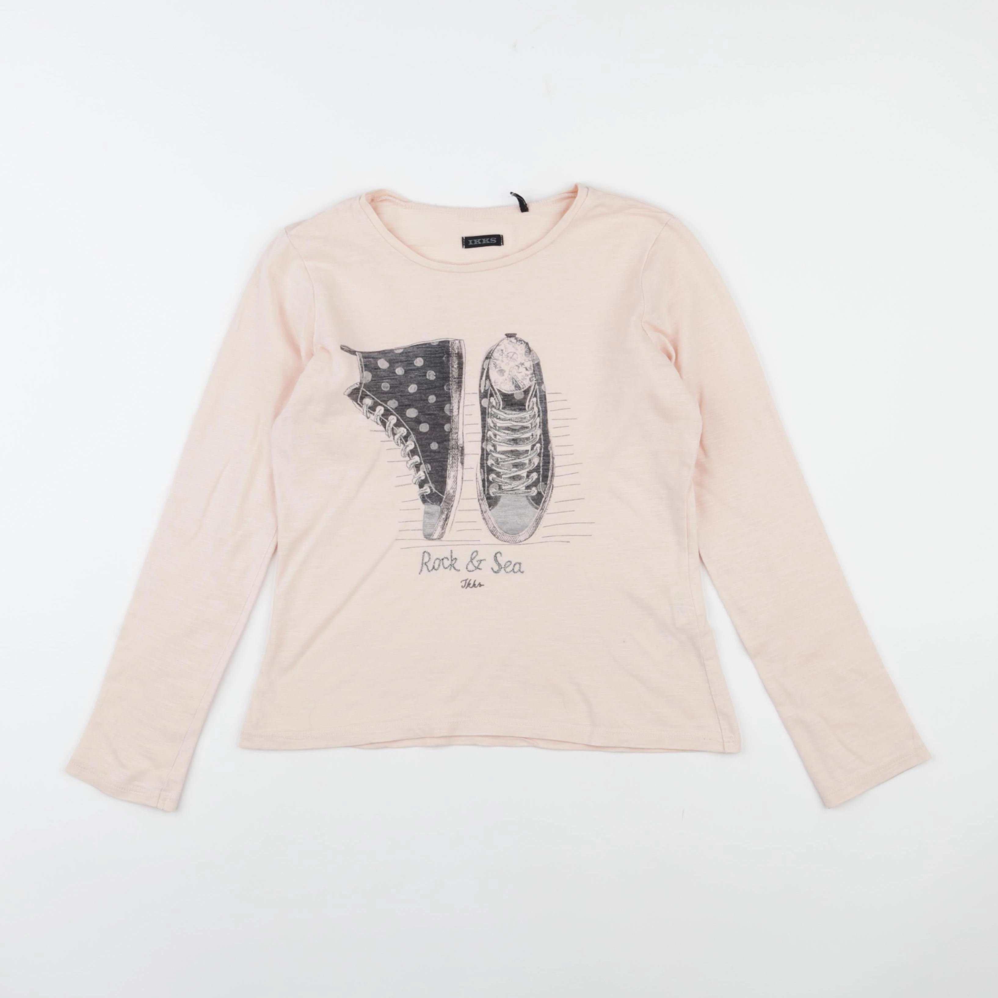 IKKS - tee-shirt rose - 10 ans