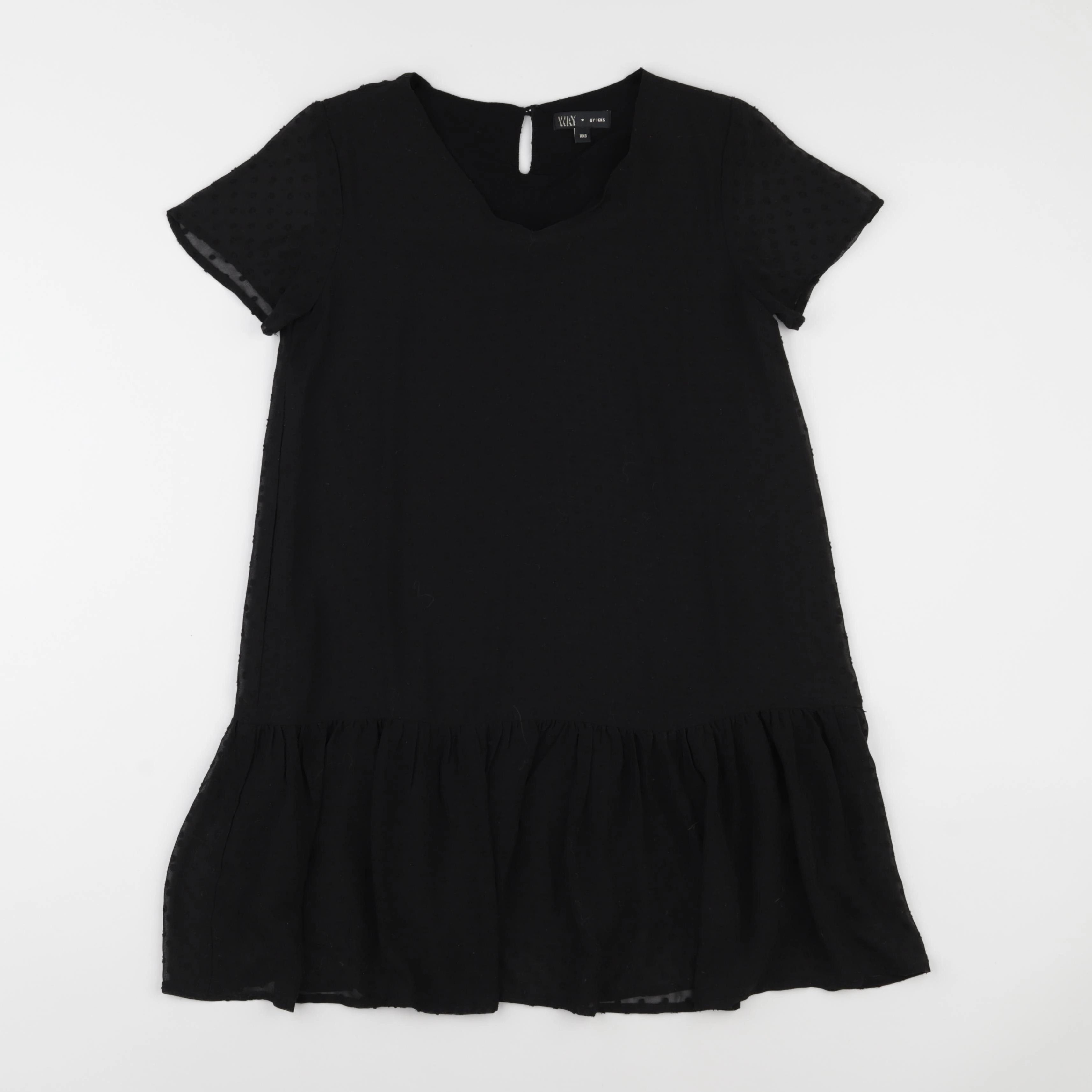 IKKS - robe noir - 10 ans