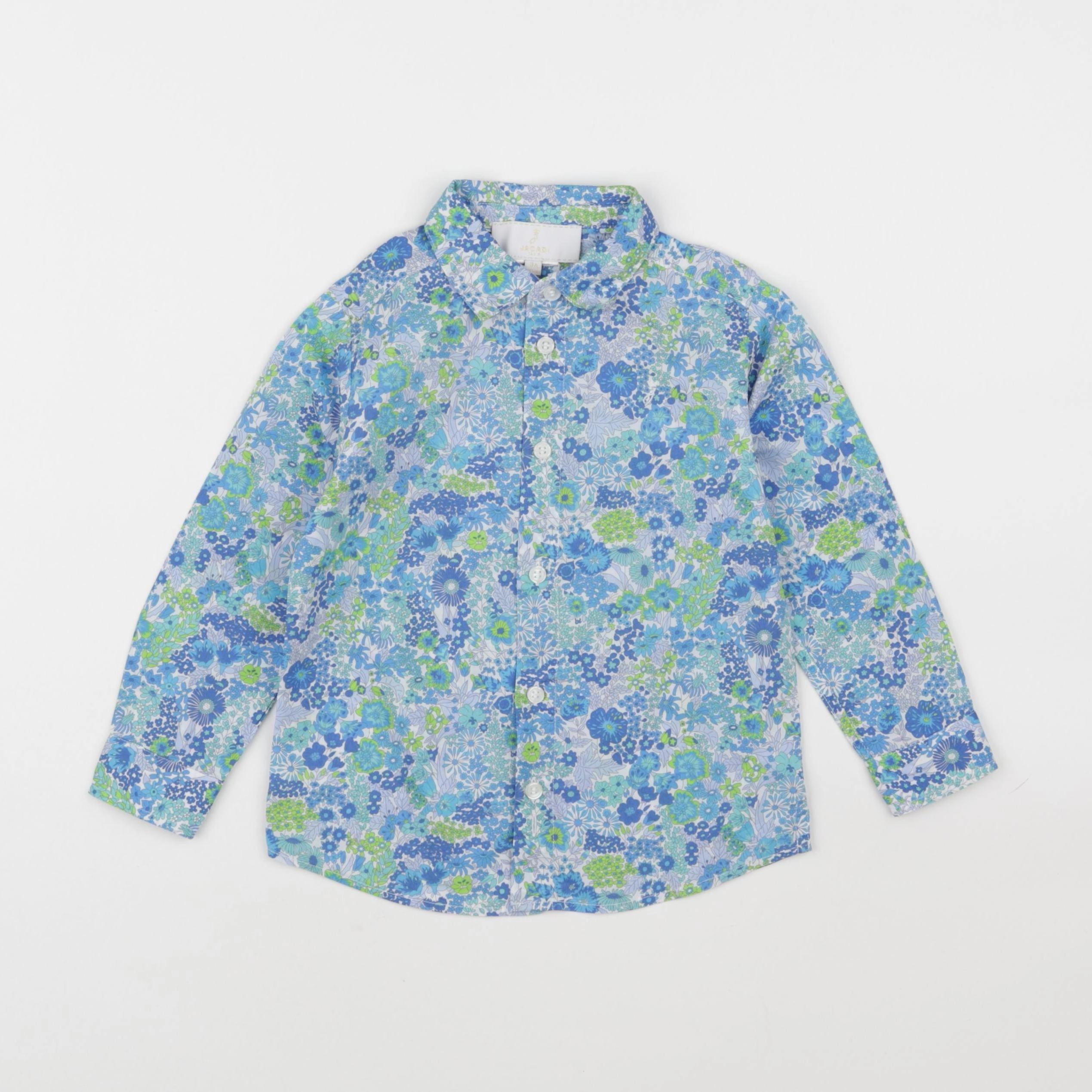 Jacadi - chemise liberty bleu - 3 ans