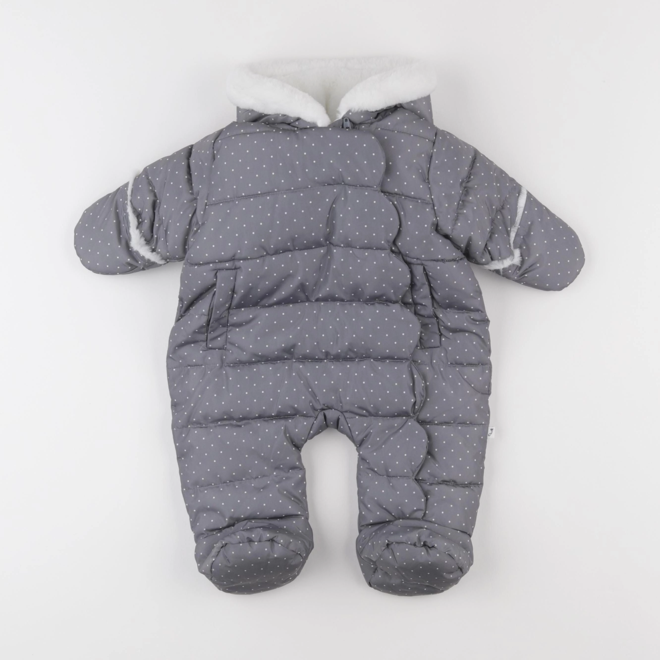 Jacadi - combi-pilote gris - 3 mois