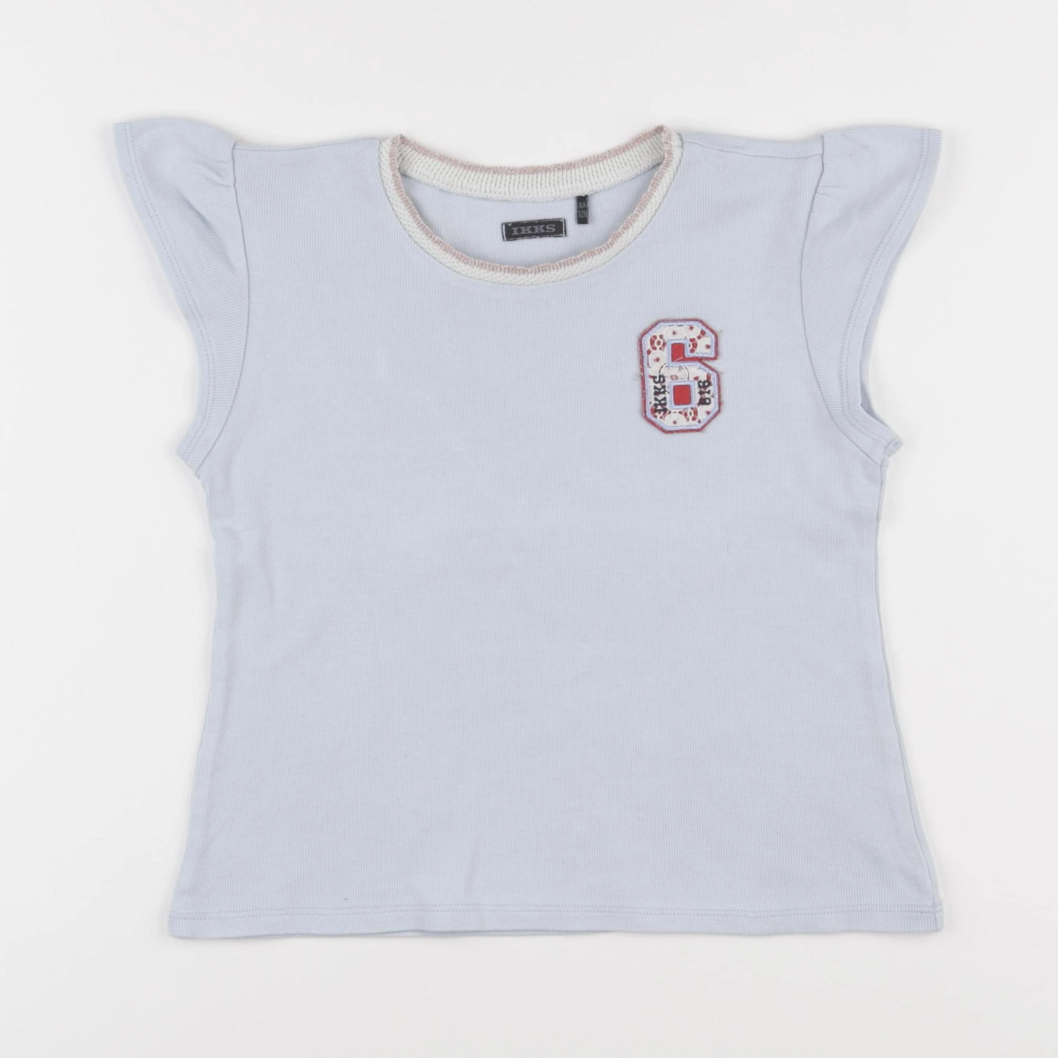 IKKS - tee-shirt bleu - 8 ans