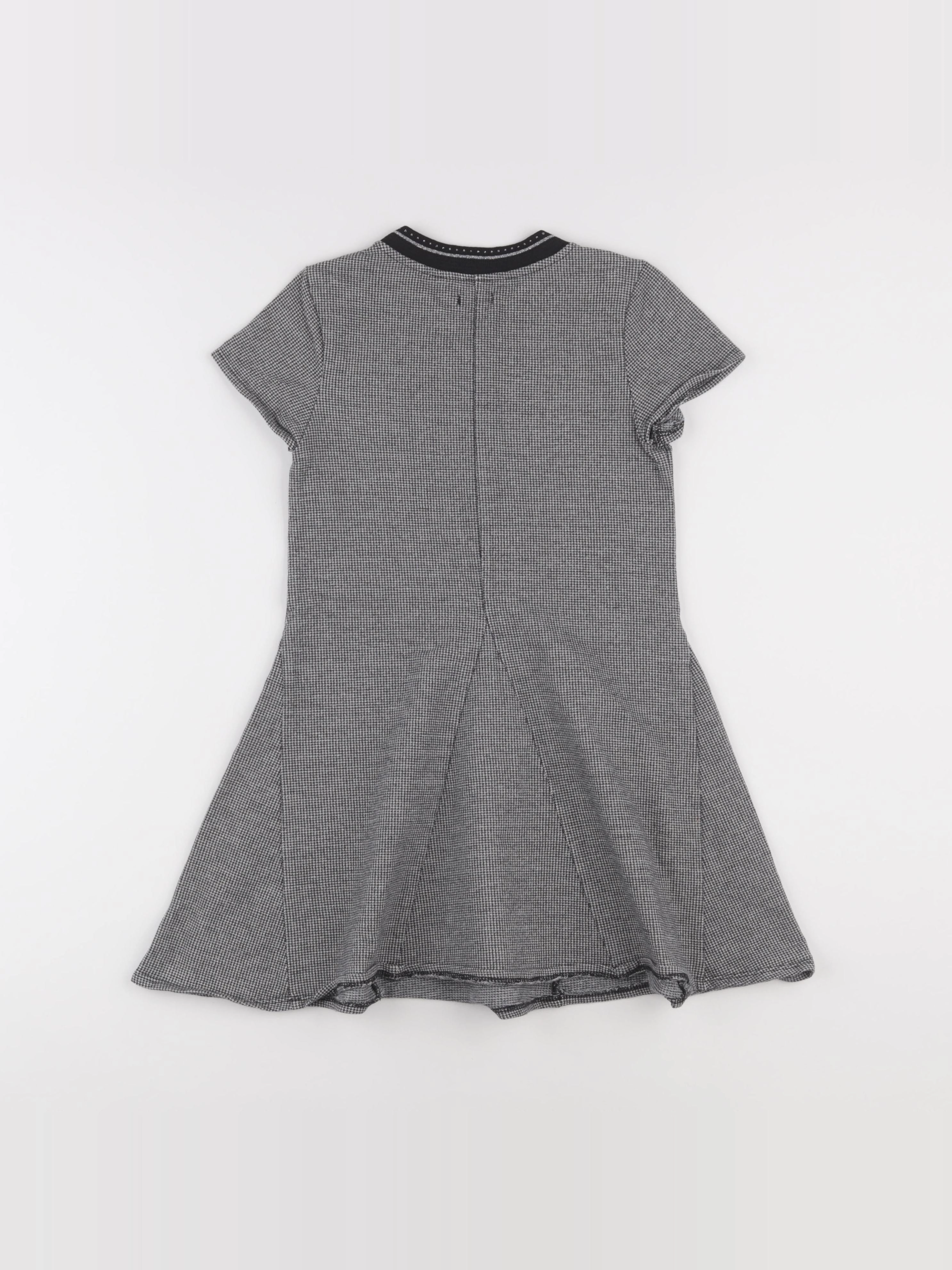 IKKS - robe noir, blanc - 8 ans