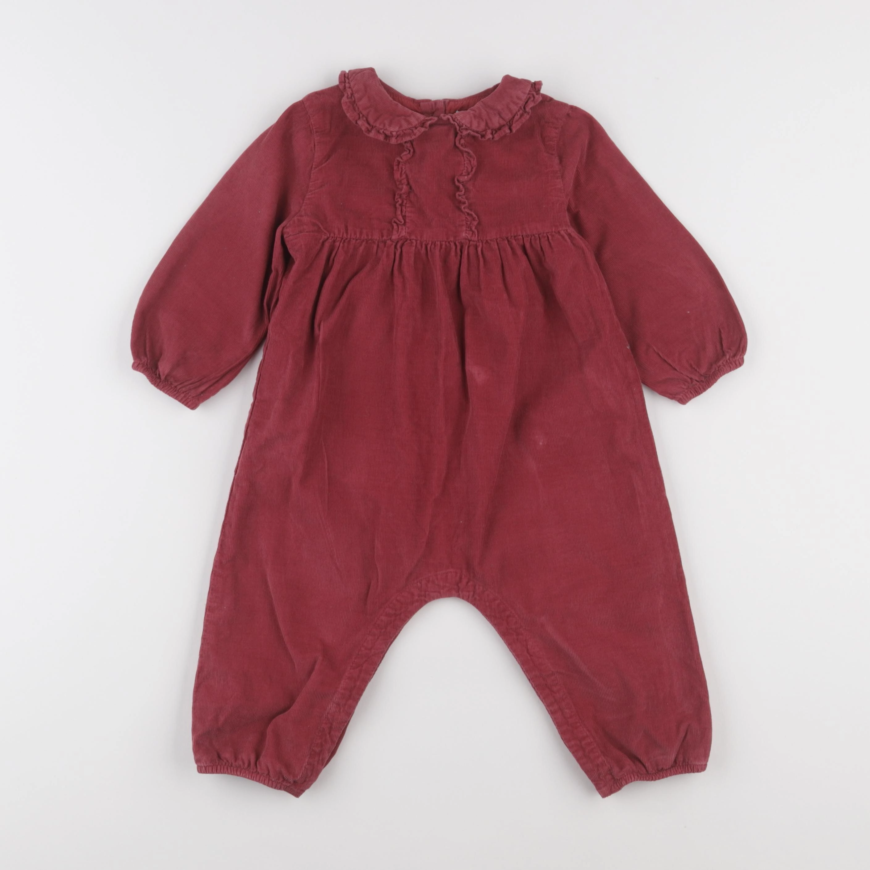Cyrillus - combinaison rouge - 18 mois