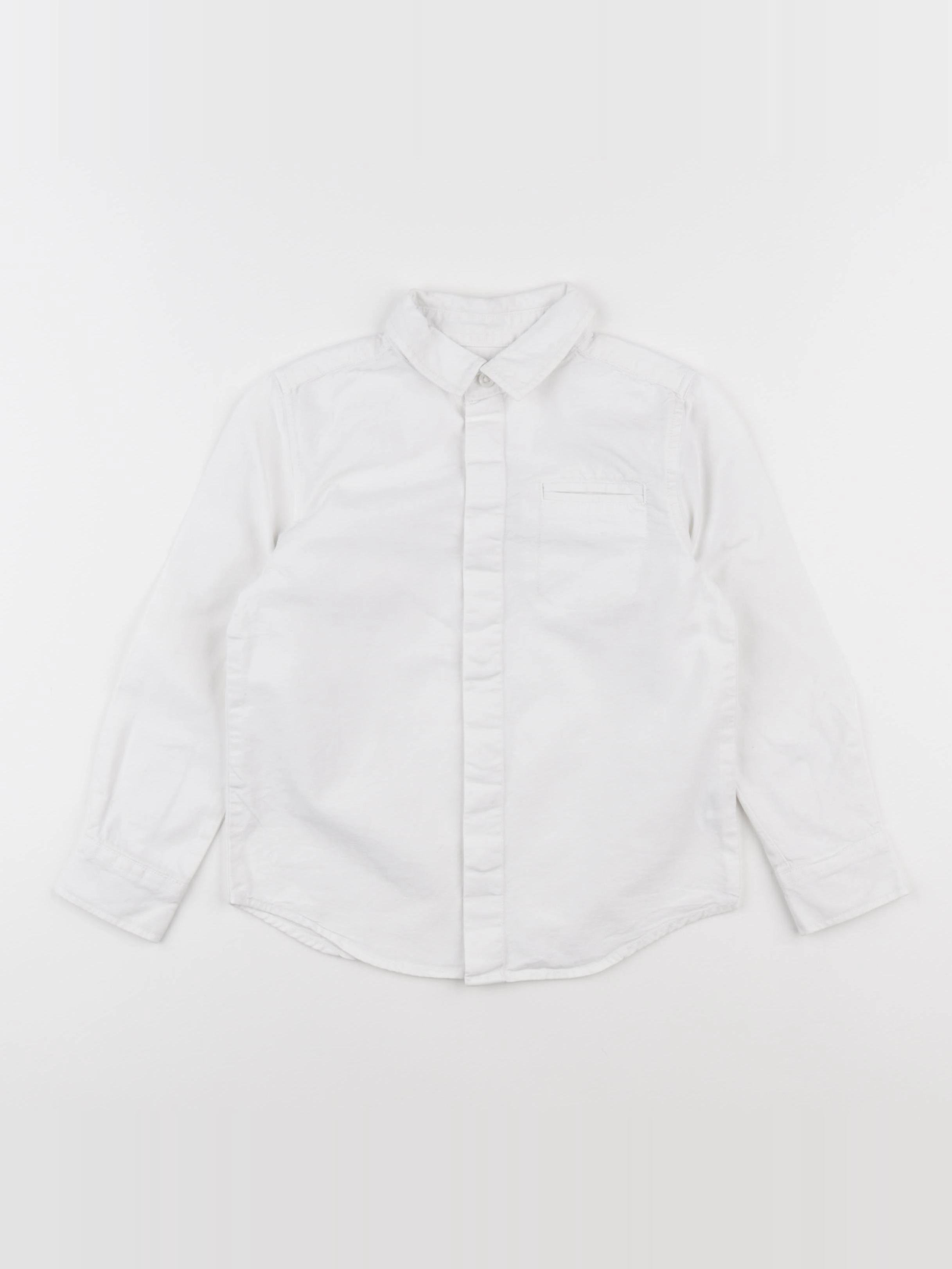 Monoprix - chemise blanc - 4 ans