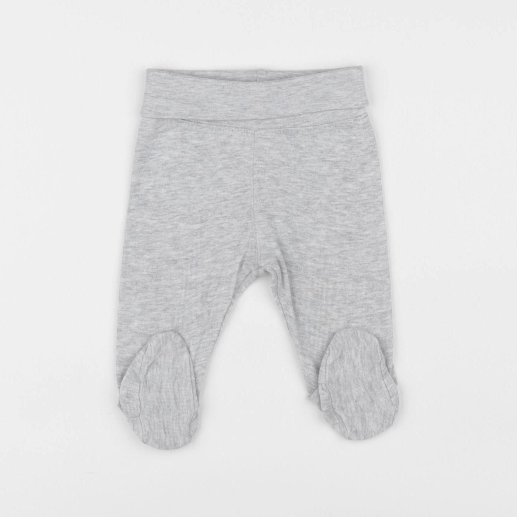 H&M - legging gris - 1/3 mois