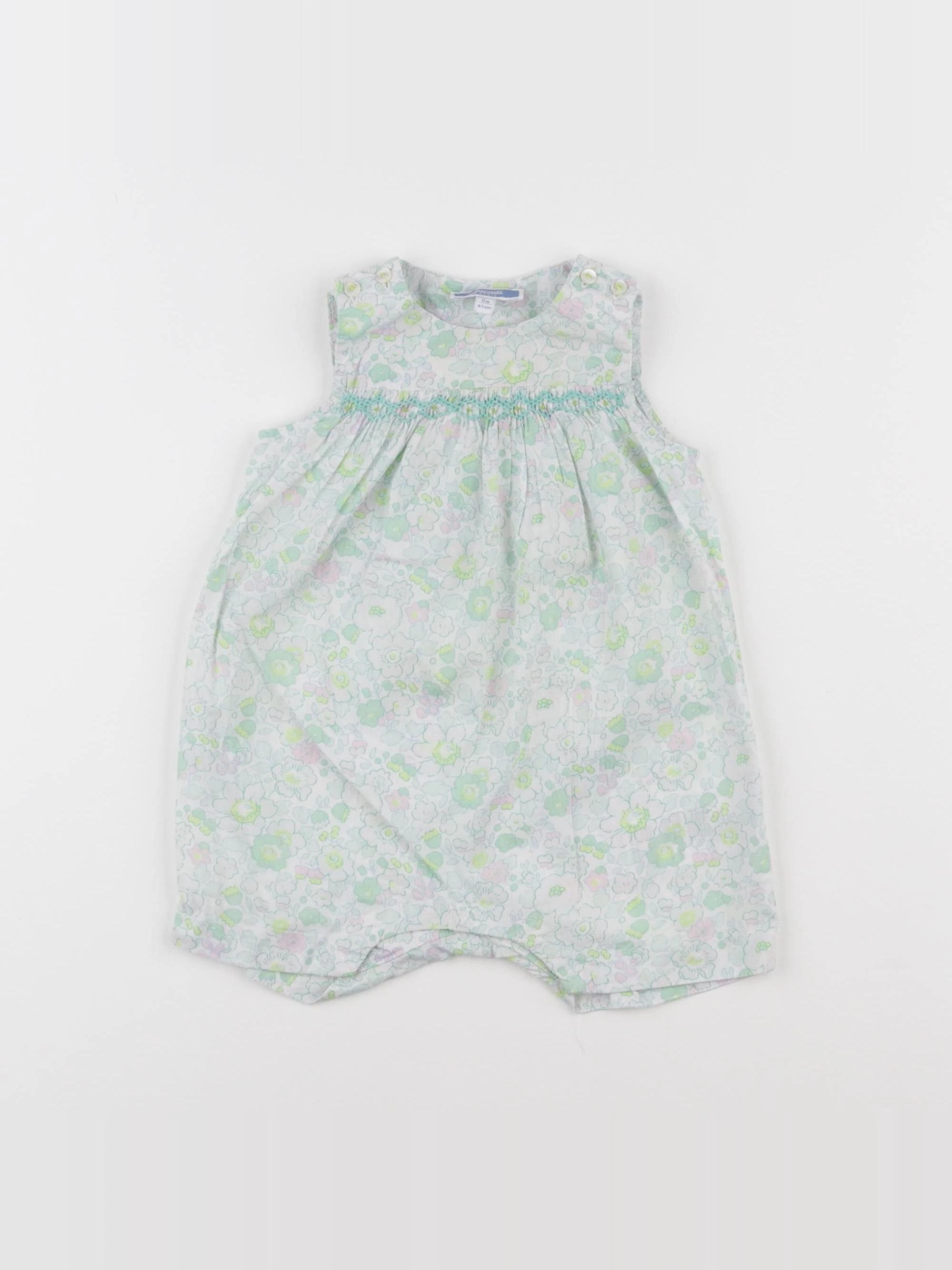 Jacadi - combinaison liberty bleu - 6 mois