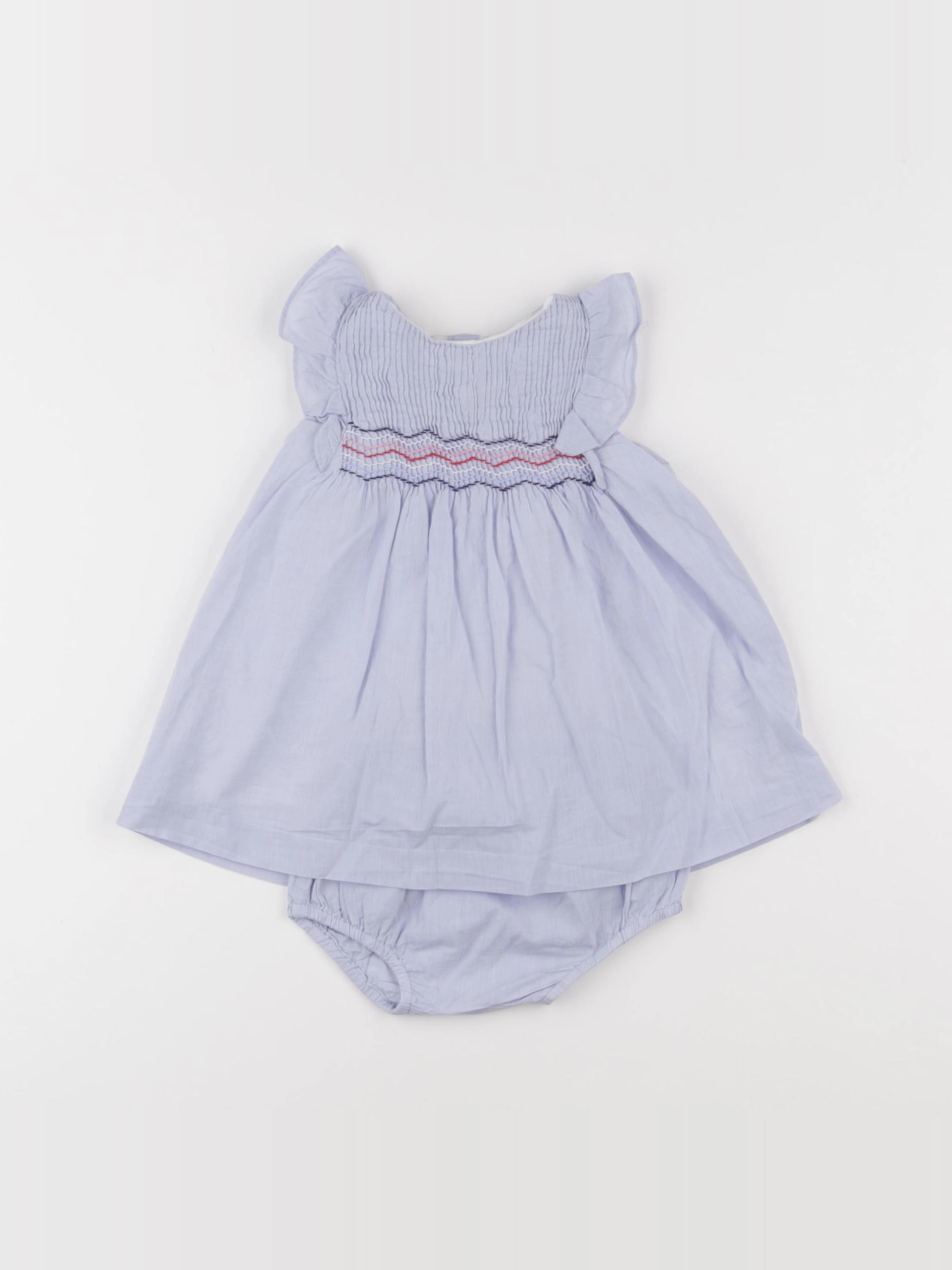 Jacadi - robe bleu - 6 mois