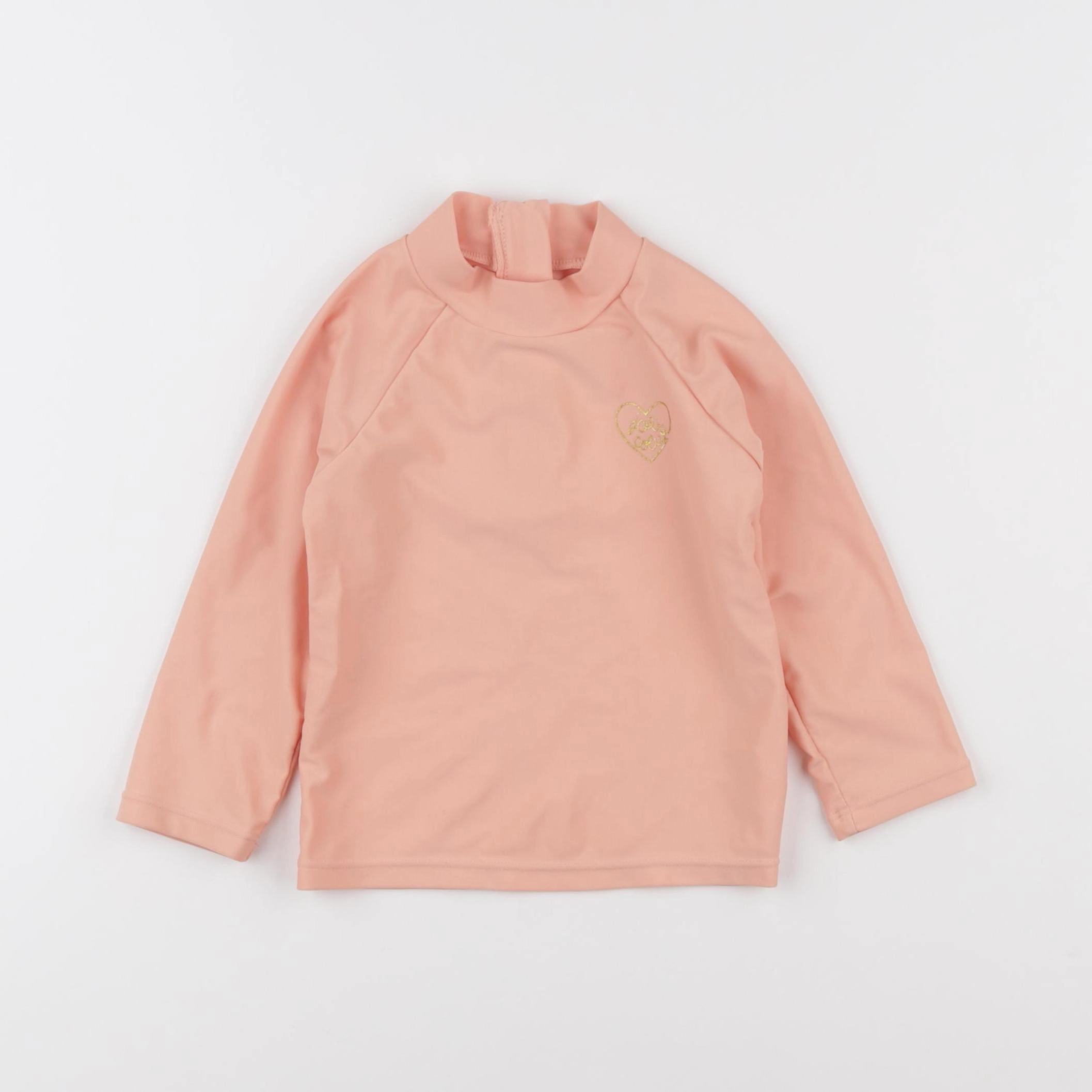 Vertbaudet - tee-shirt de bain orange - 18 mois