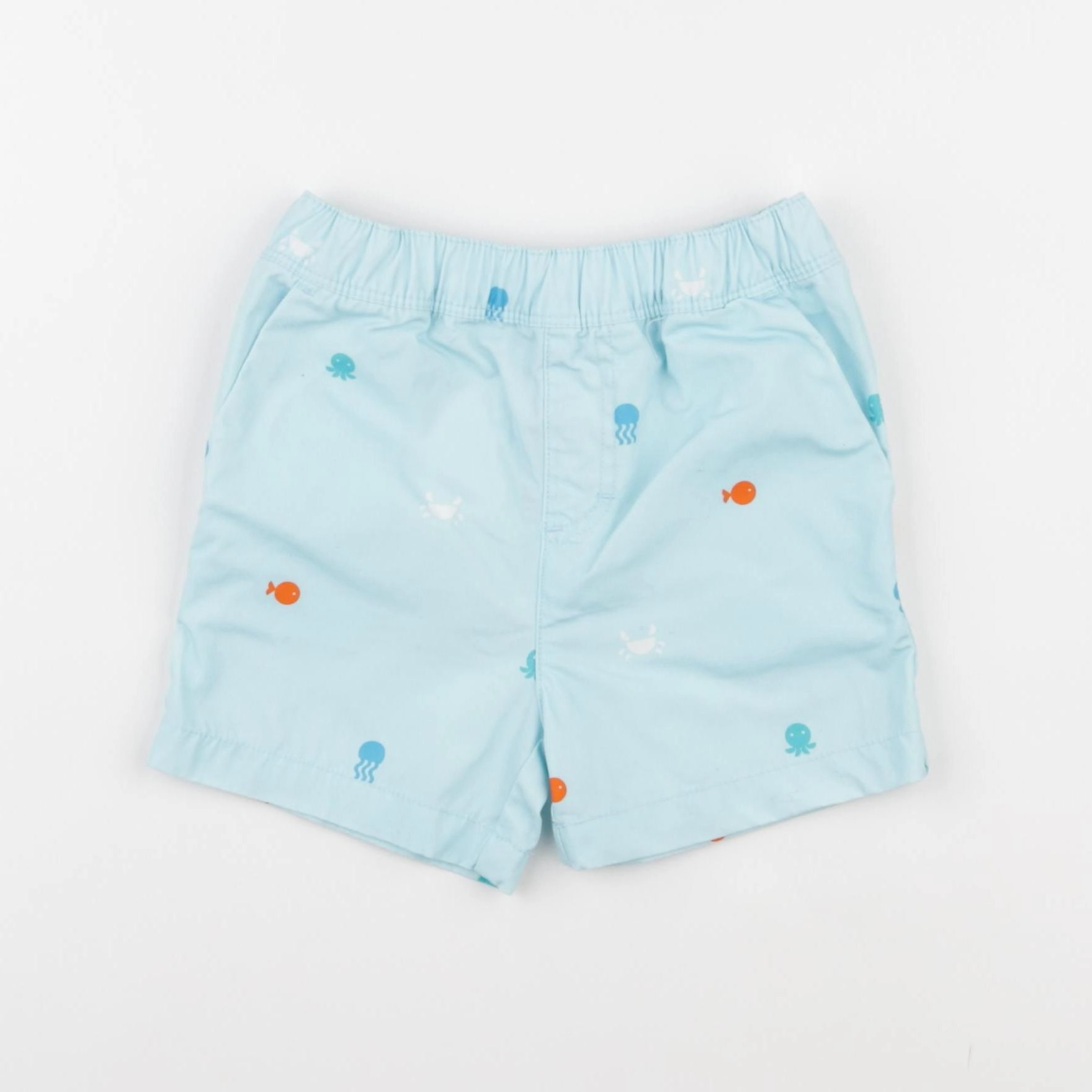 Jacadi - short bleu - 18 mois