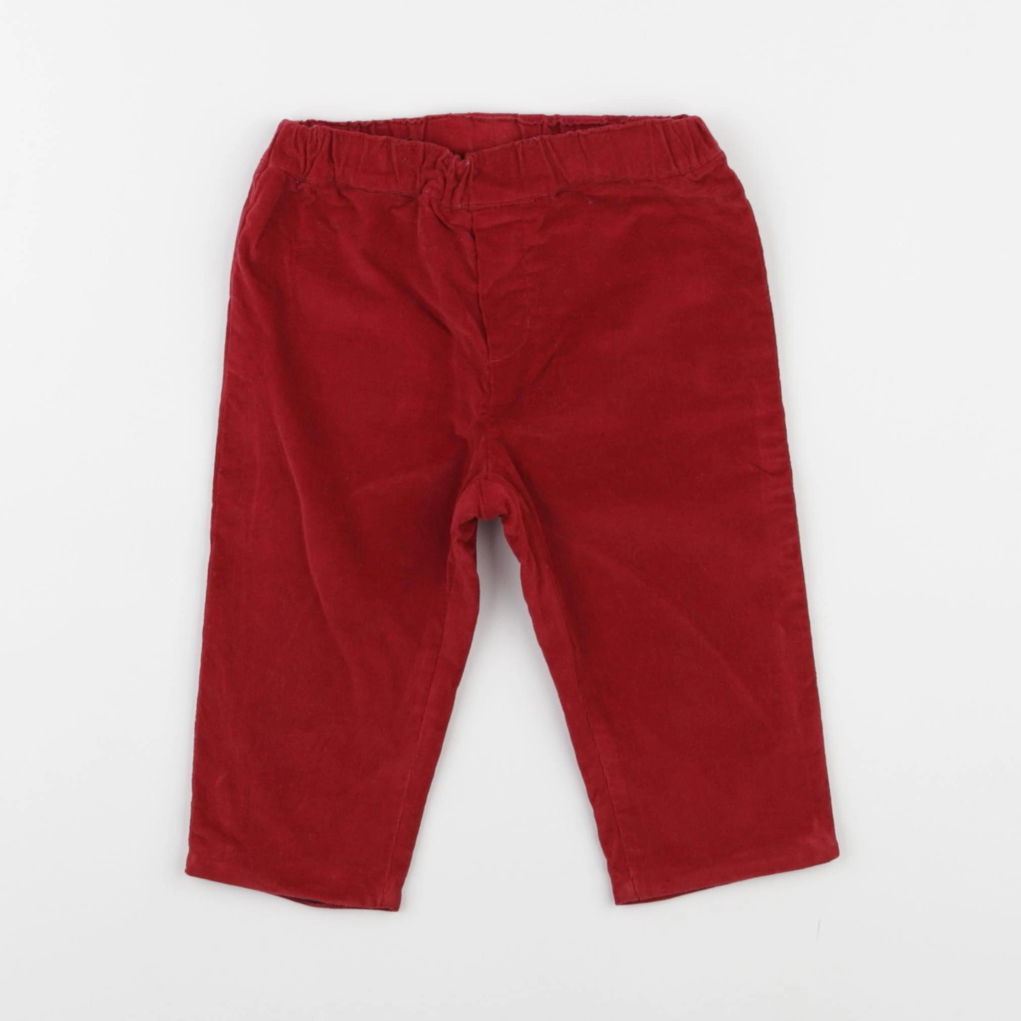Jacadi - pantalon rouge - 12 mois