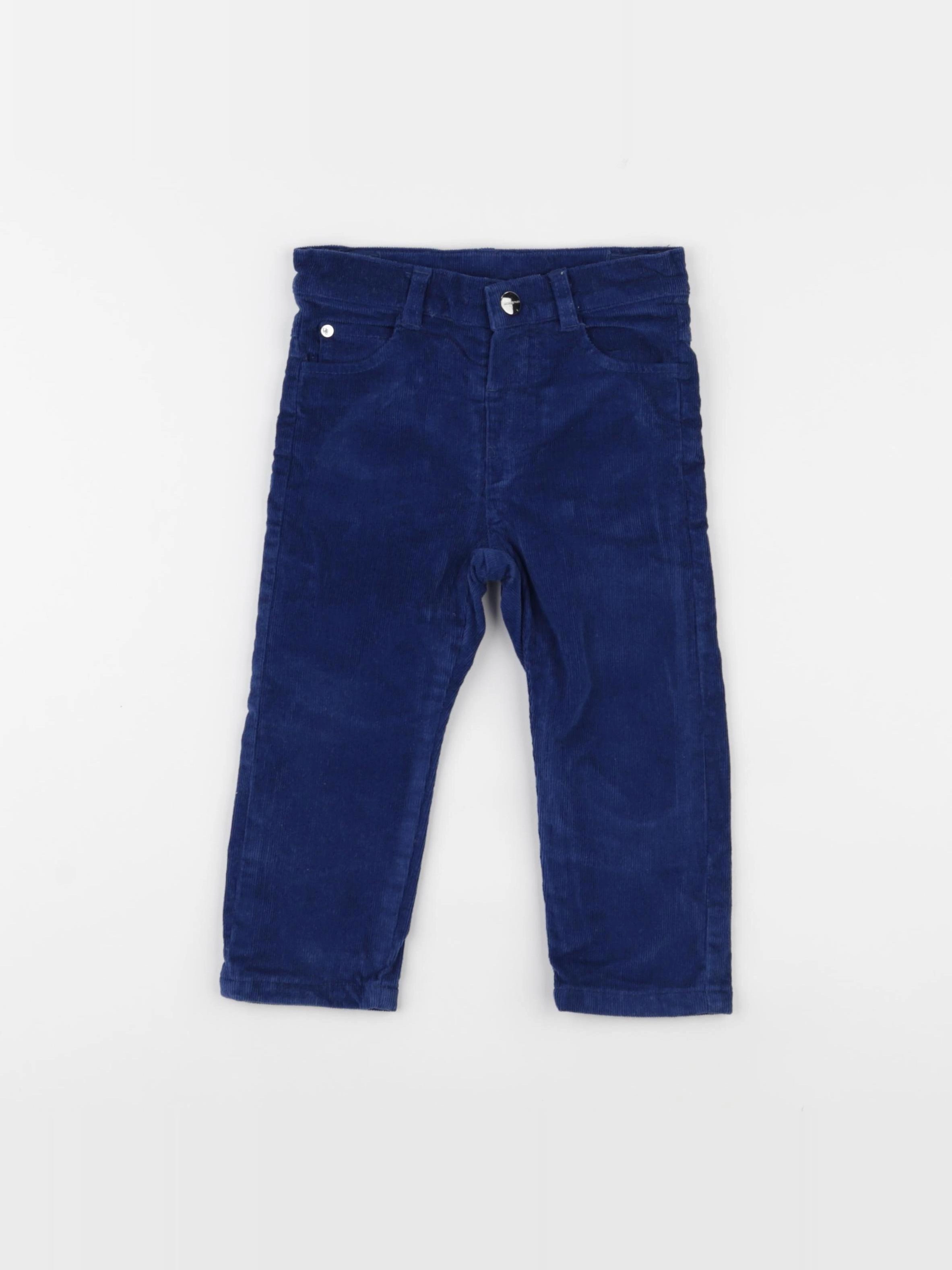 Jacadi - pantalon bleu - 24 mois