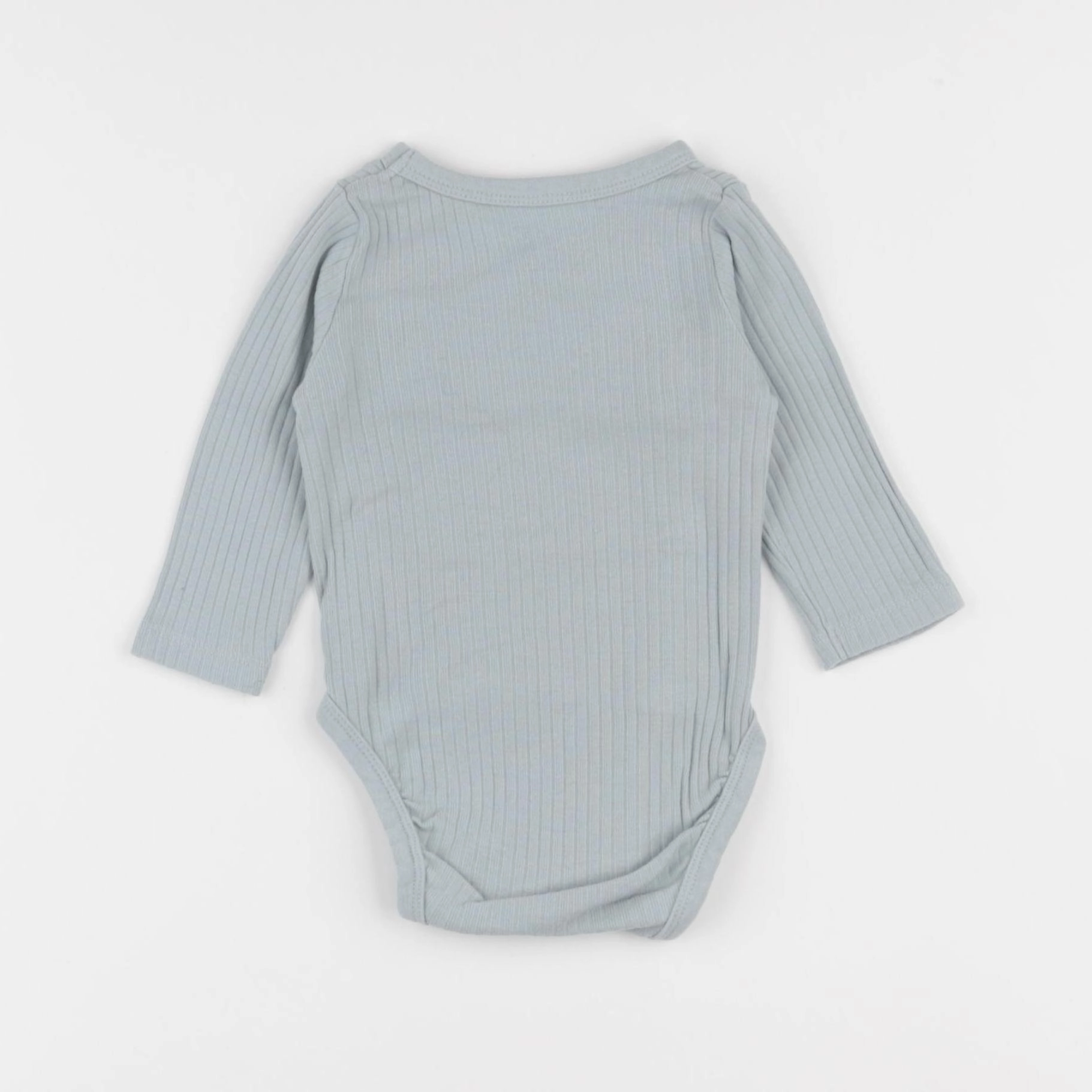 H&M - body bleu - 1/2 mois