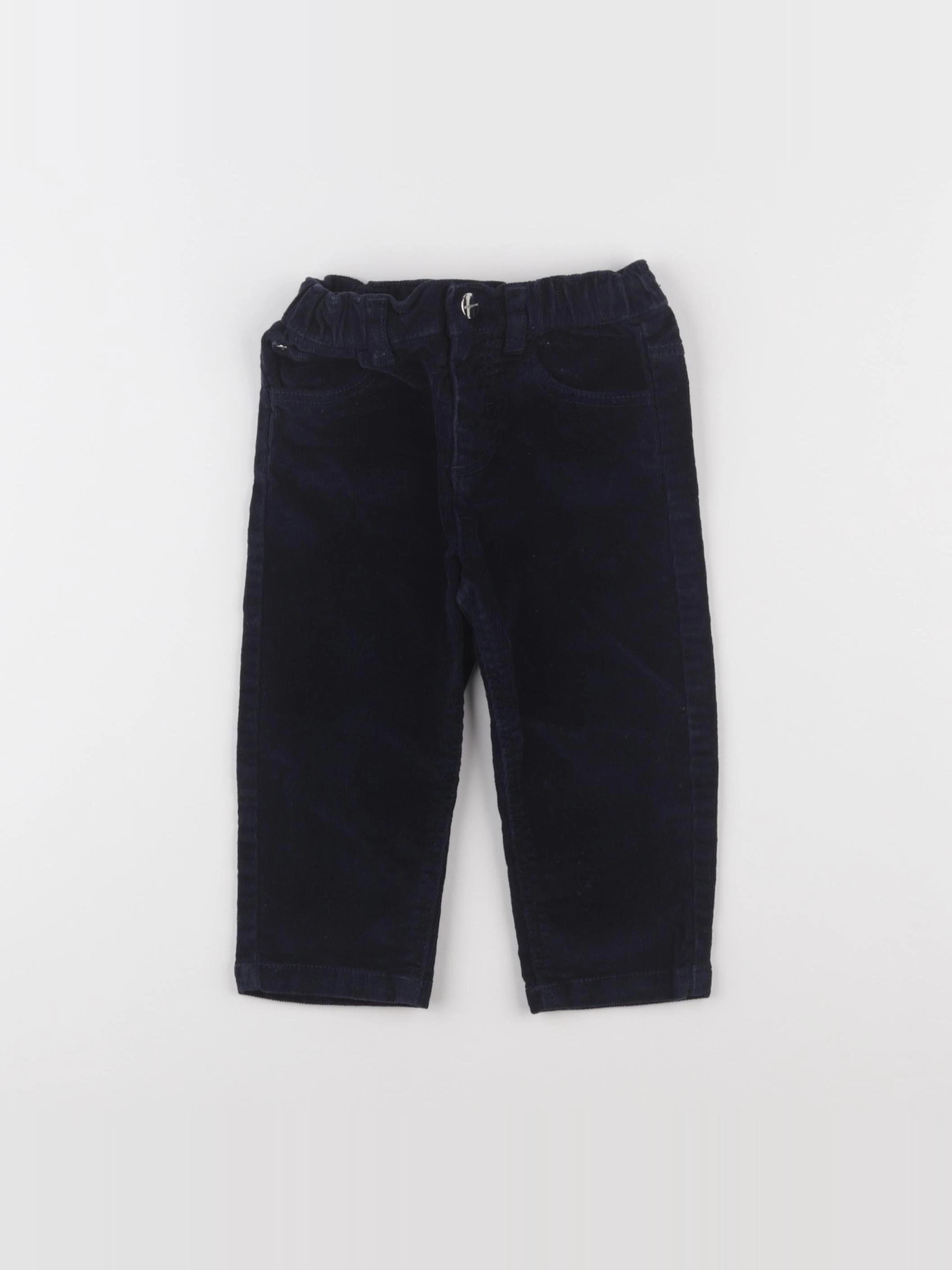 Jacadi - pantalon bleu - 18 mois