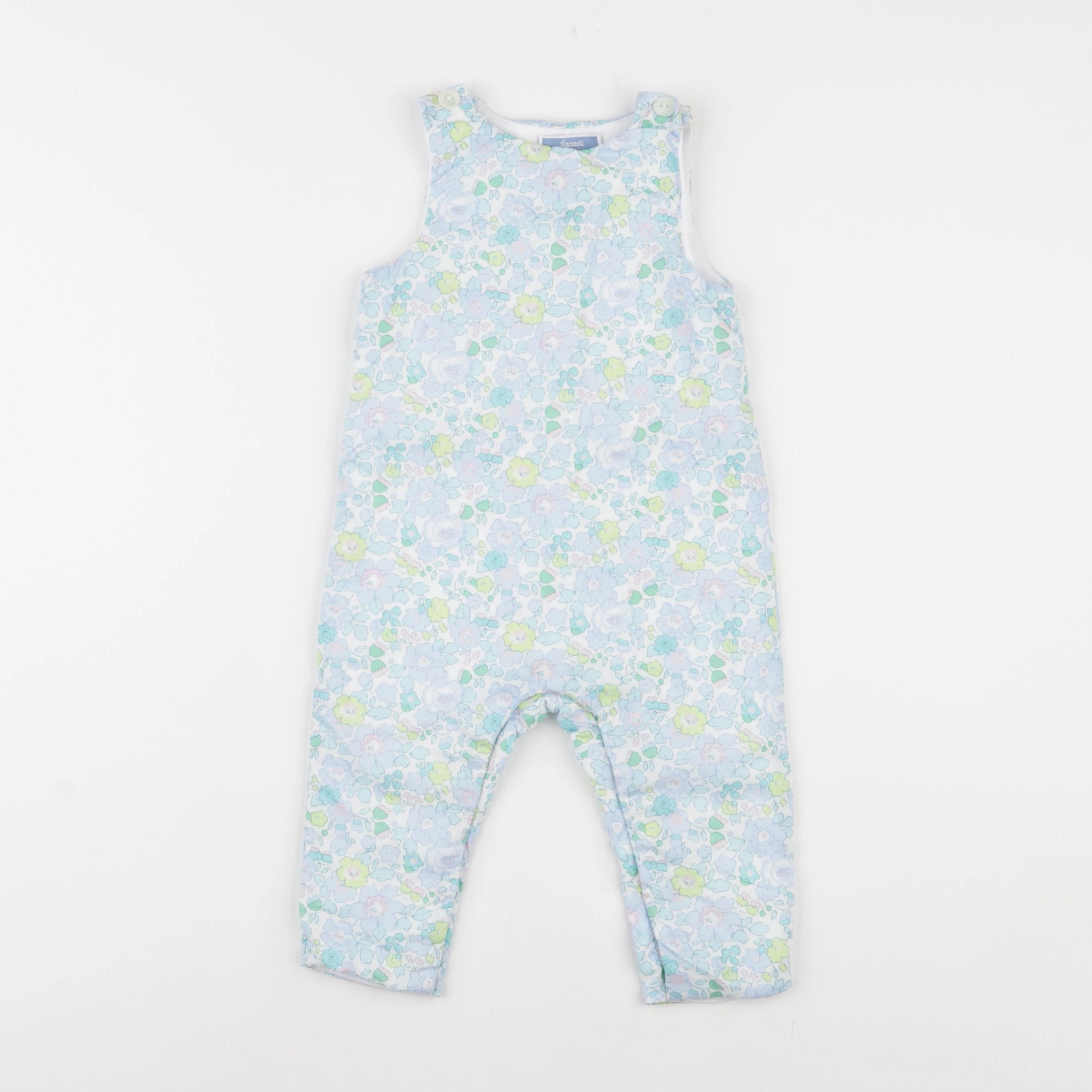 Jacadi - combinaison liberty multicolore - 12 mois