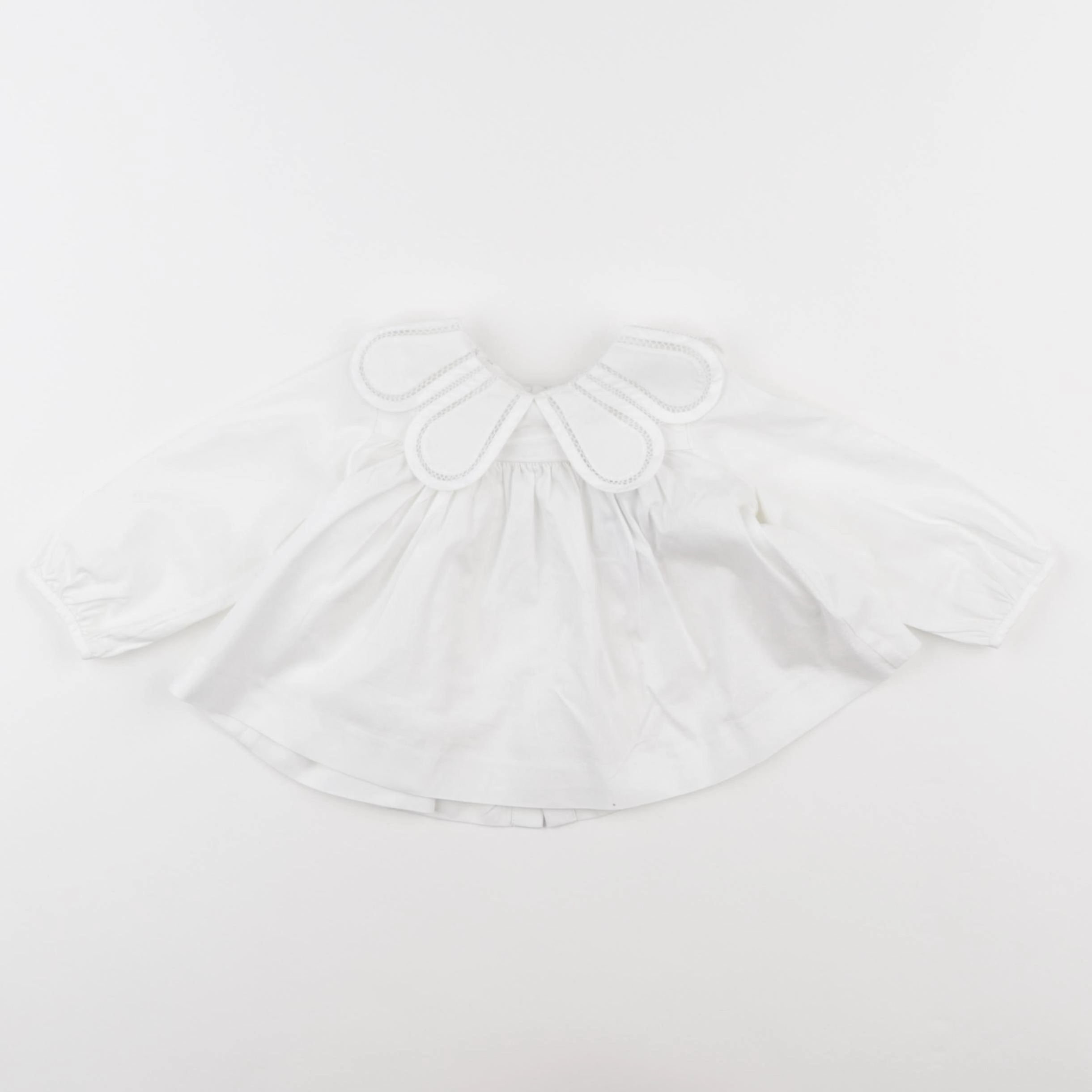 Jacadi - blouse blanc - 12 mois