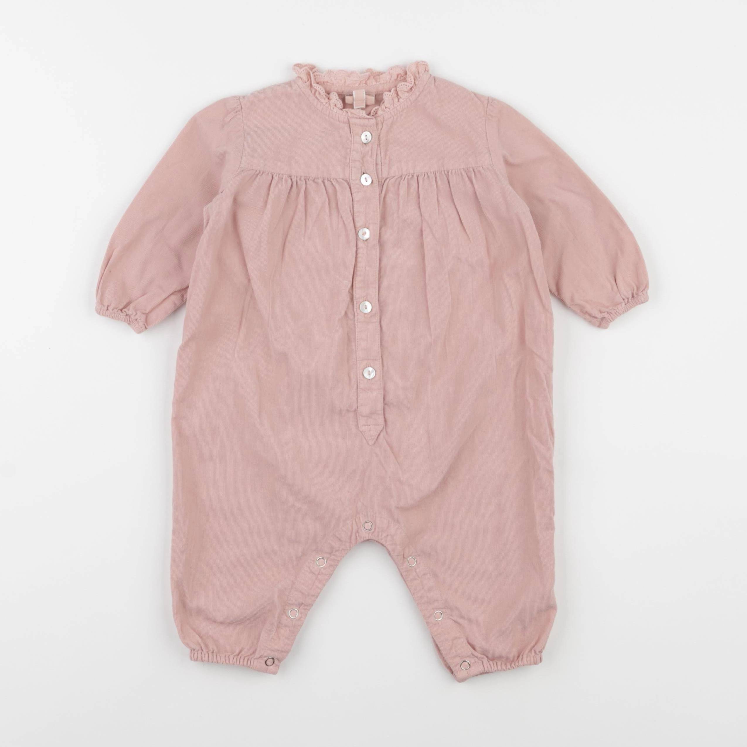 Bonton - combinaison rose - 6 mois