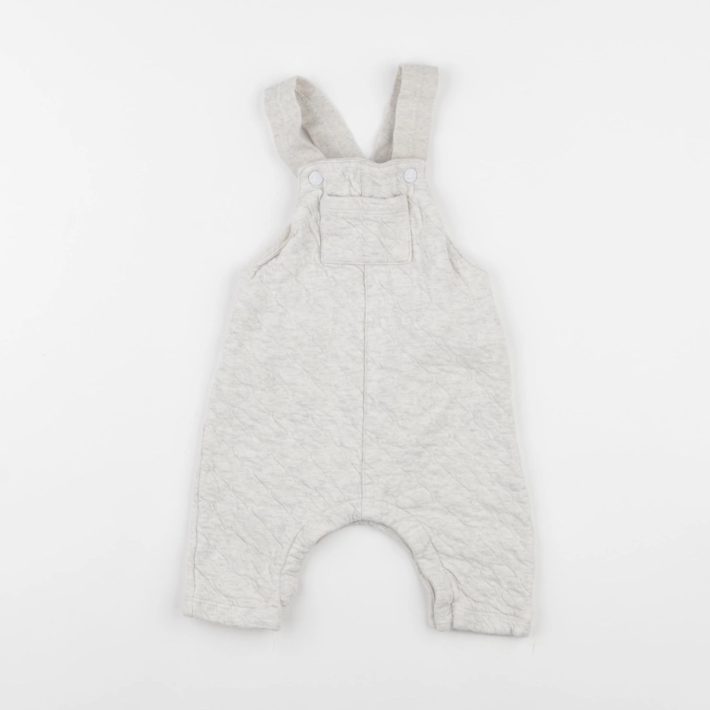 Petit Bateau - salopette beige - 6 mois