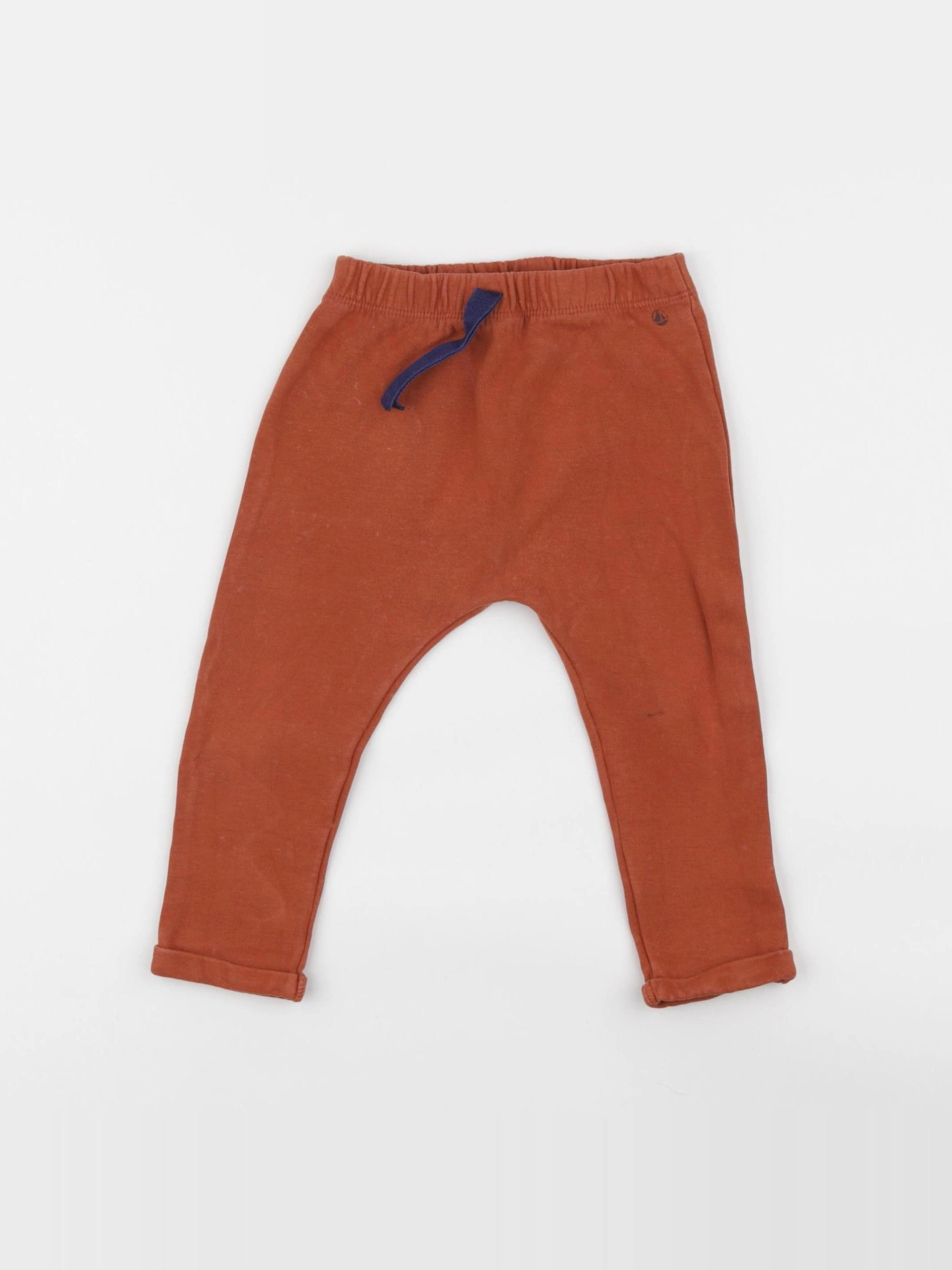 Petit Bateau - legging marron - 18 mois
