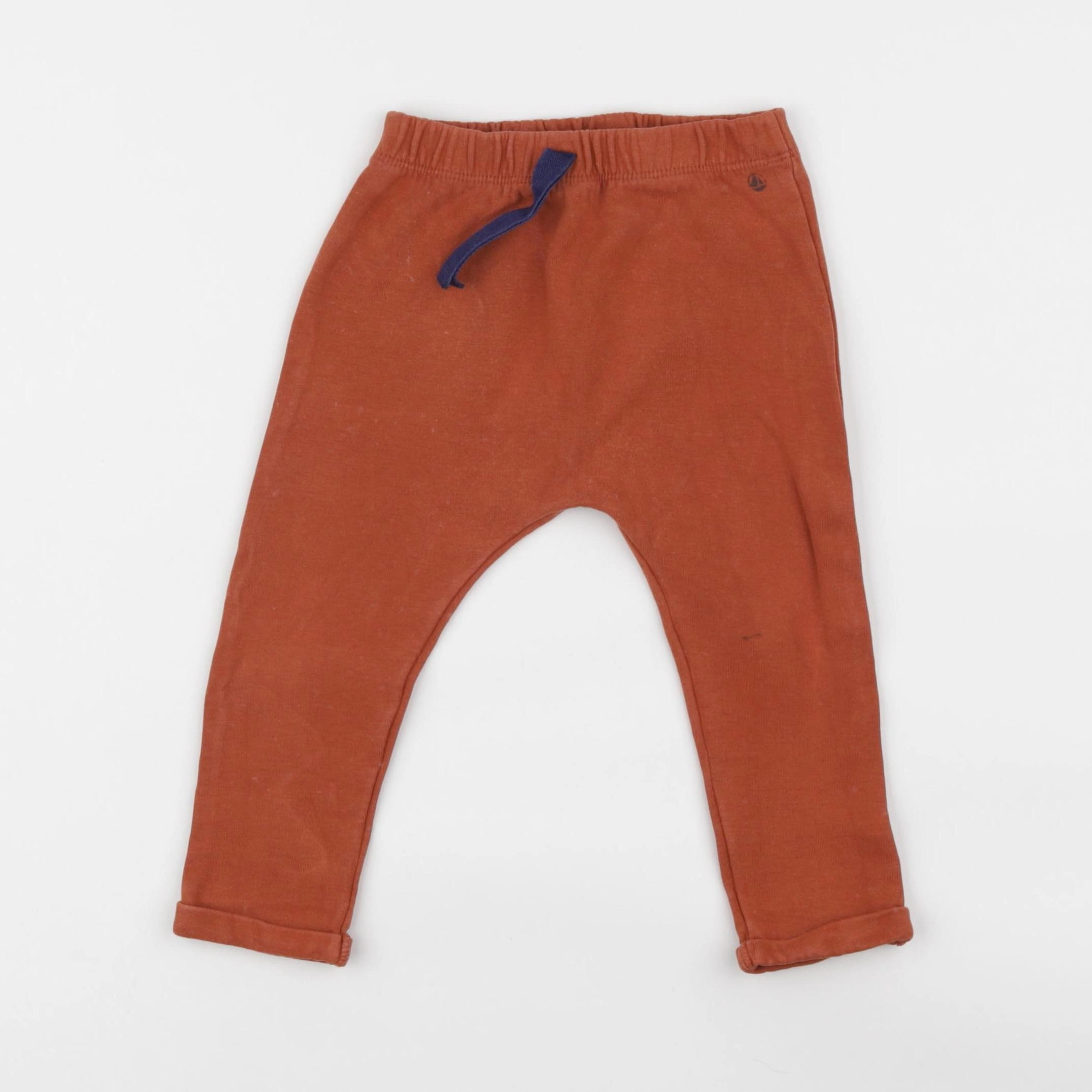 Petit Bateau - legging marron - 18 mois