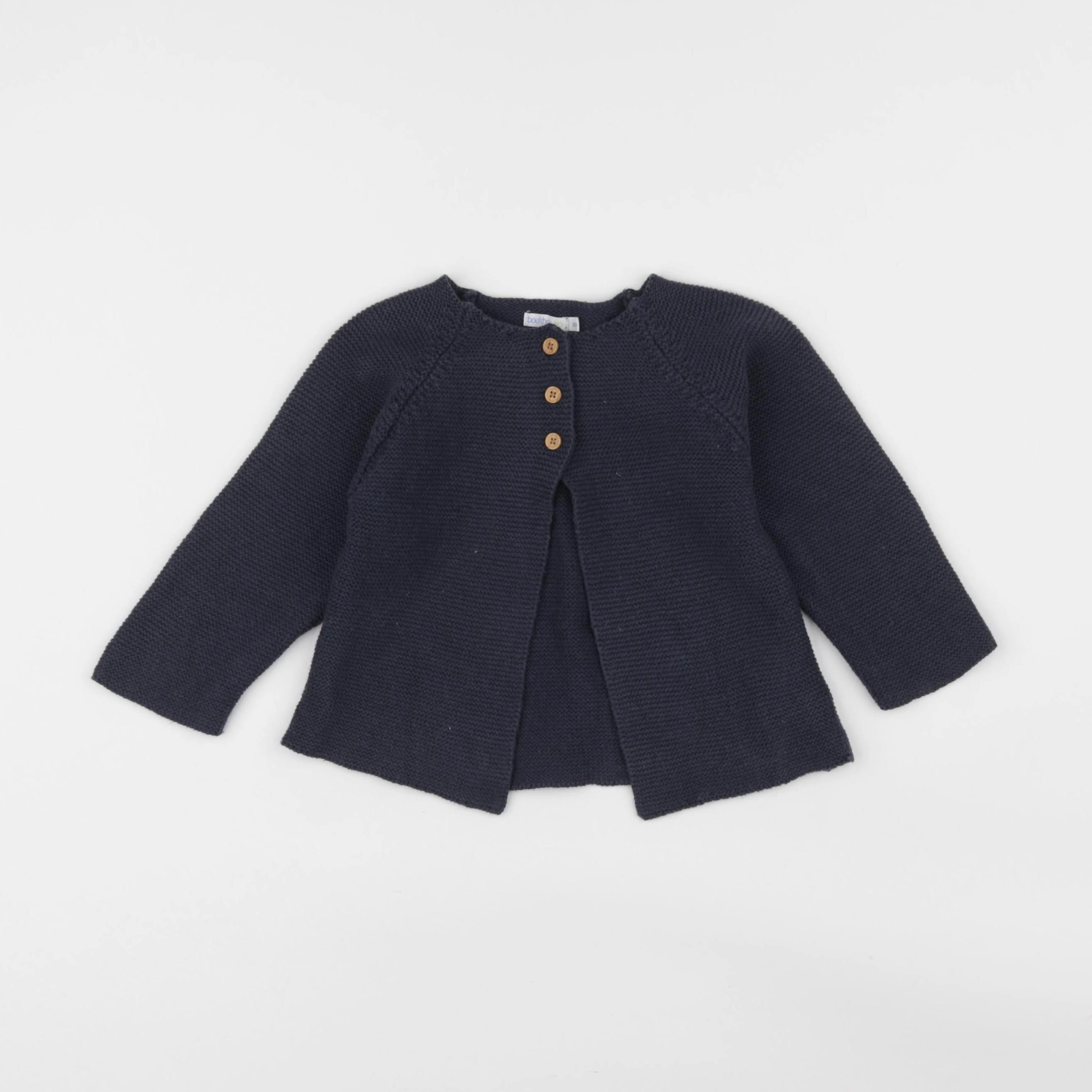 Boutchou - gilet bleu - 18 mois