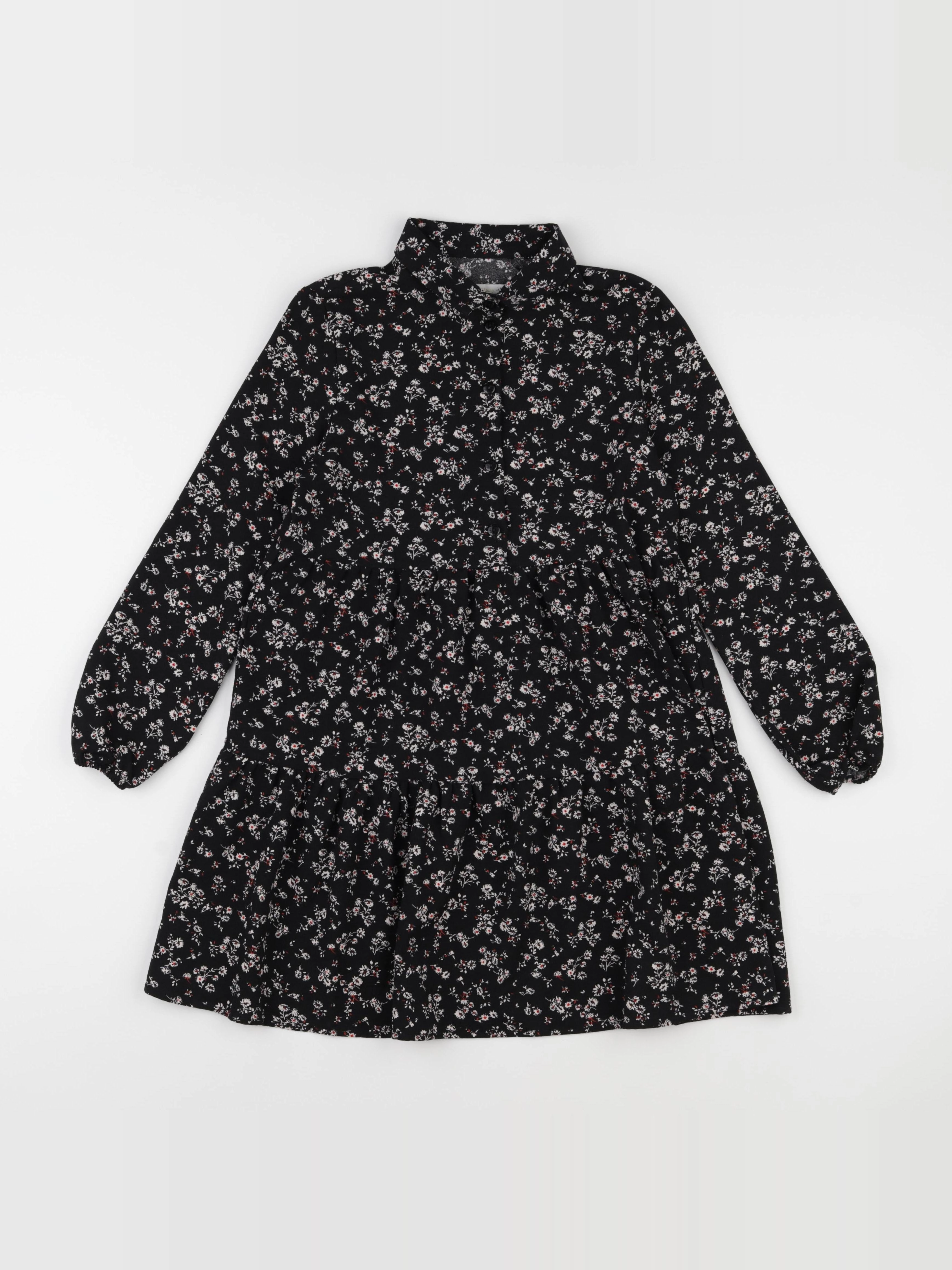 IKKS - robe noir - 10 ans