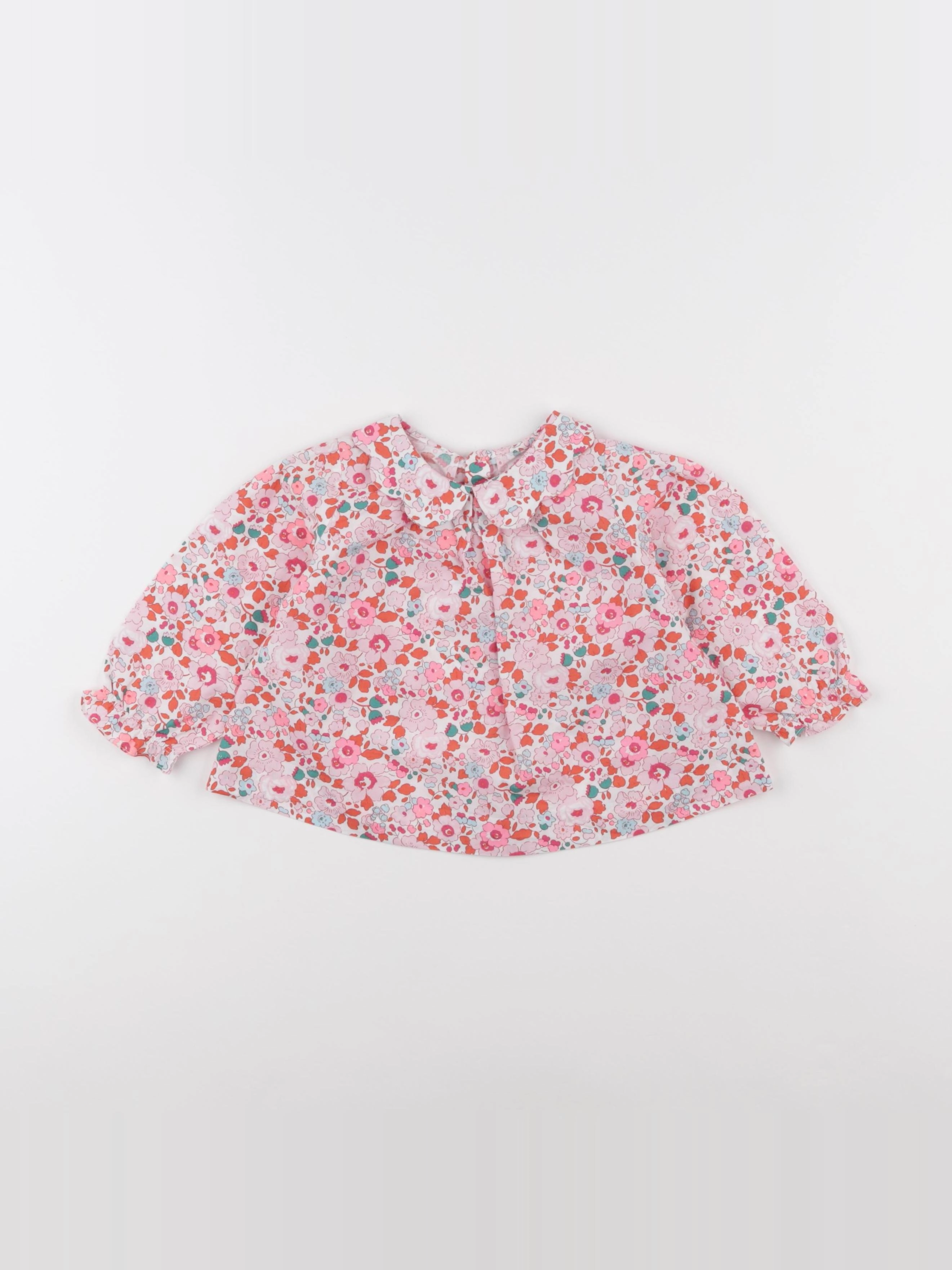 Jacadi - blouse liberty rose - 18 mois
