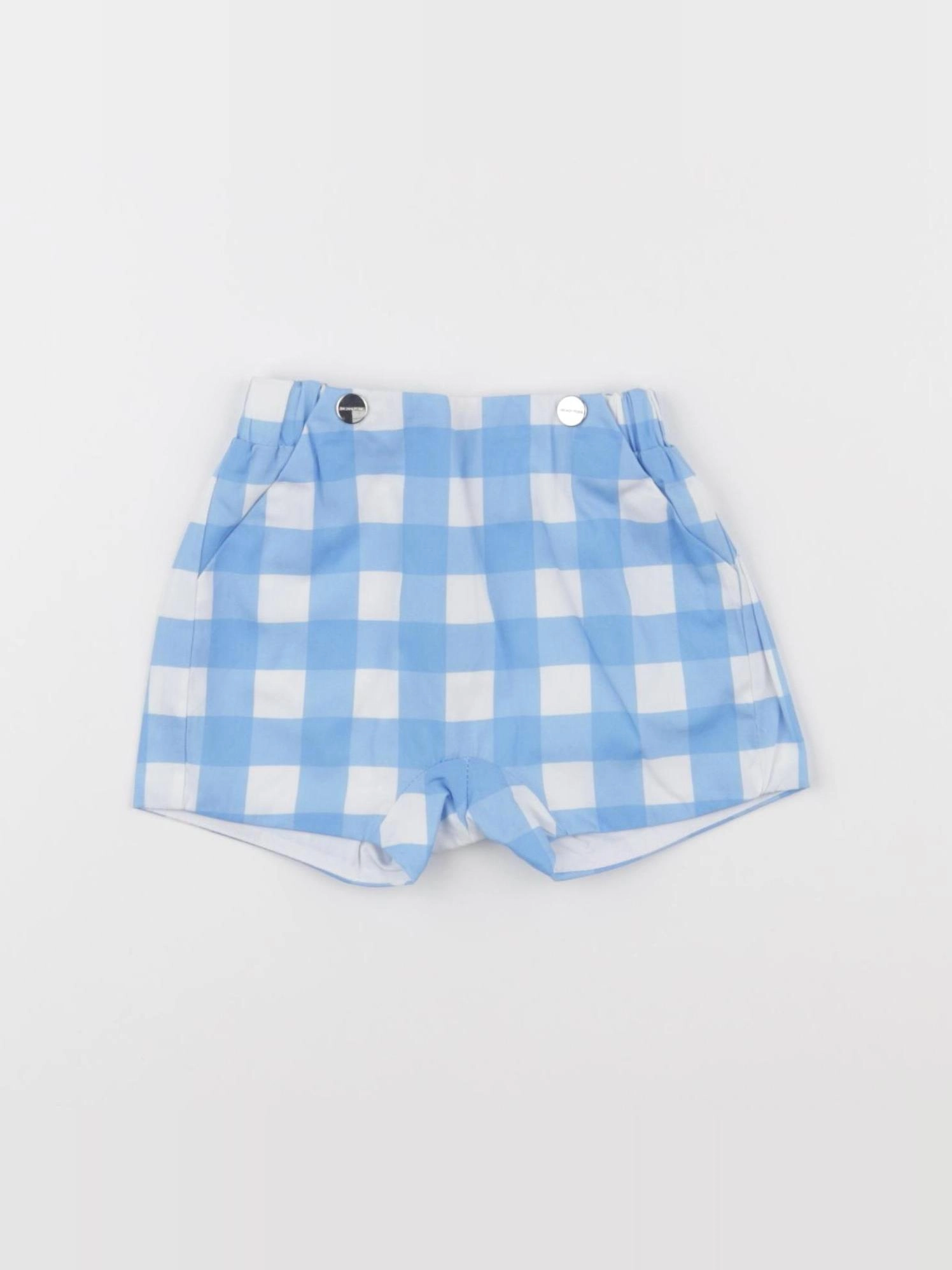 Jacadi - short bleu, blanc - 3 mois