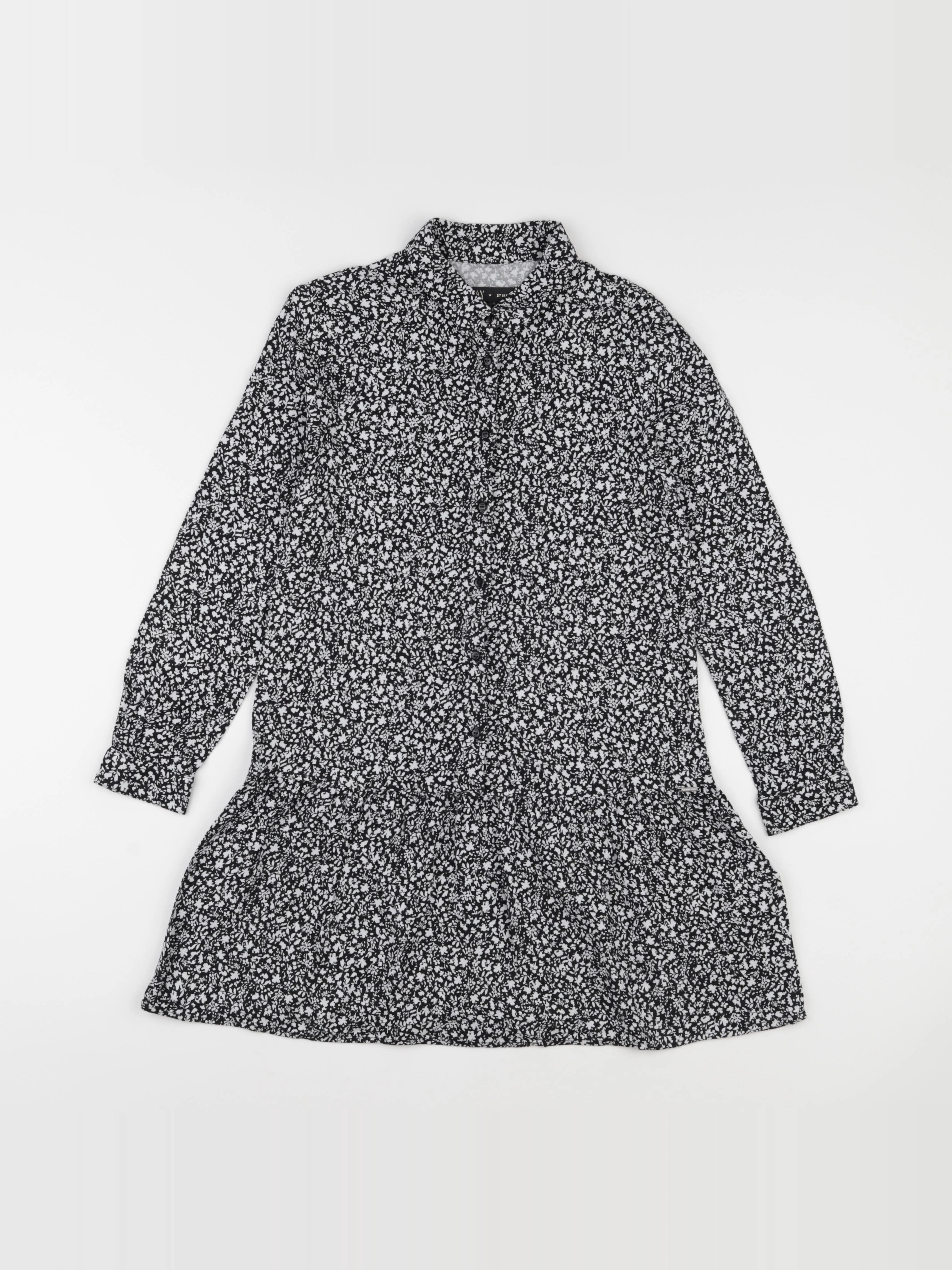 IKKS - robe bleu - 10 ans