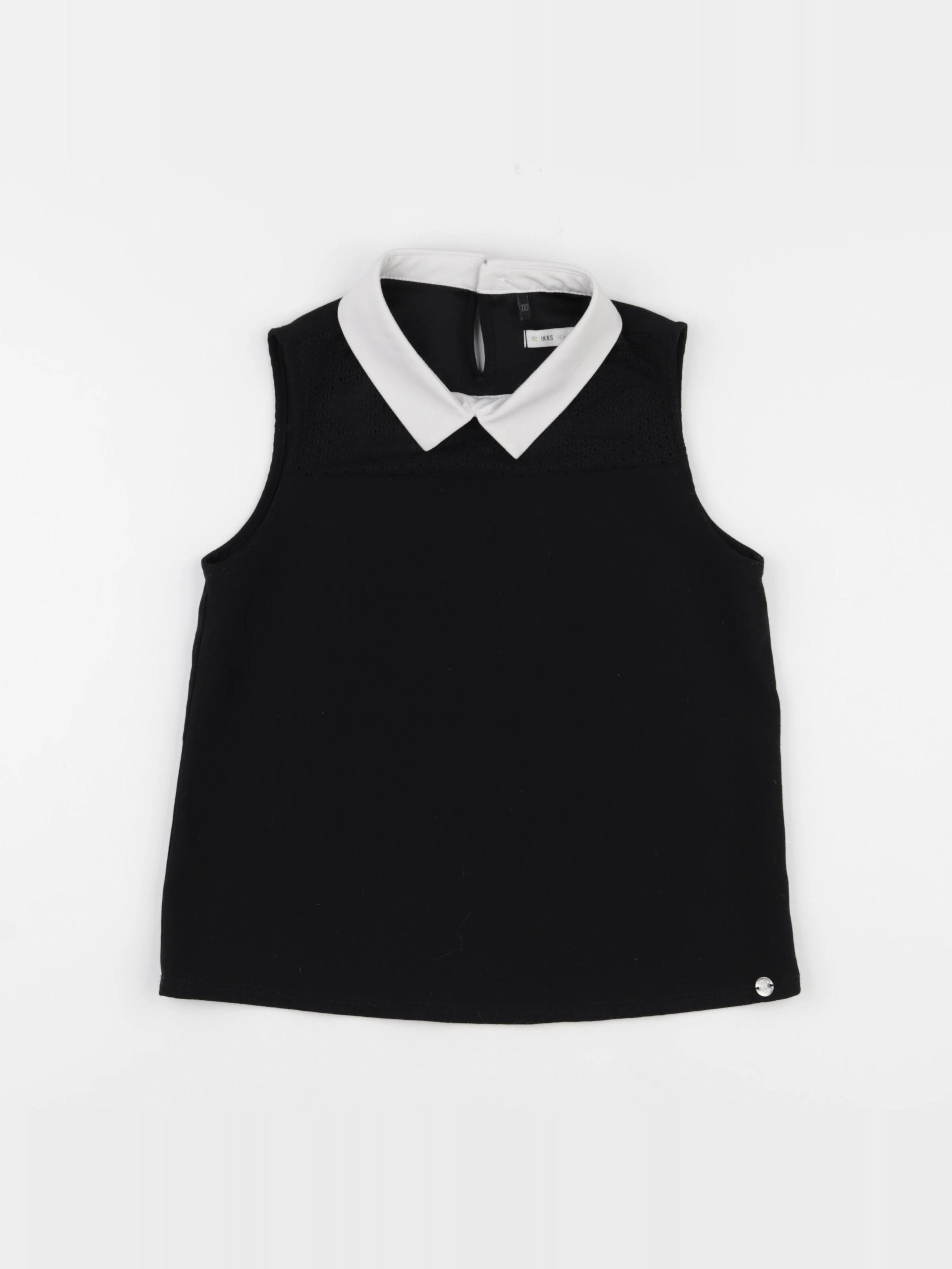IKKS - blouse noir - 10 ans